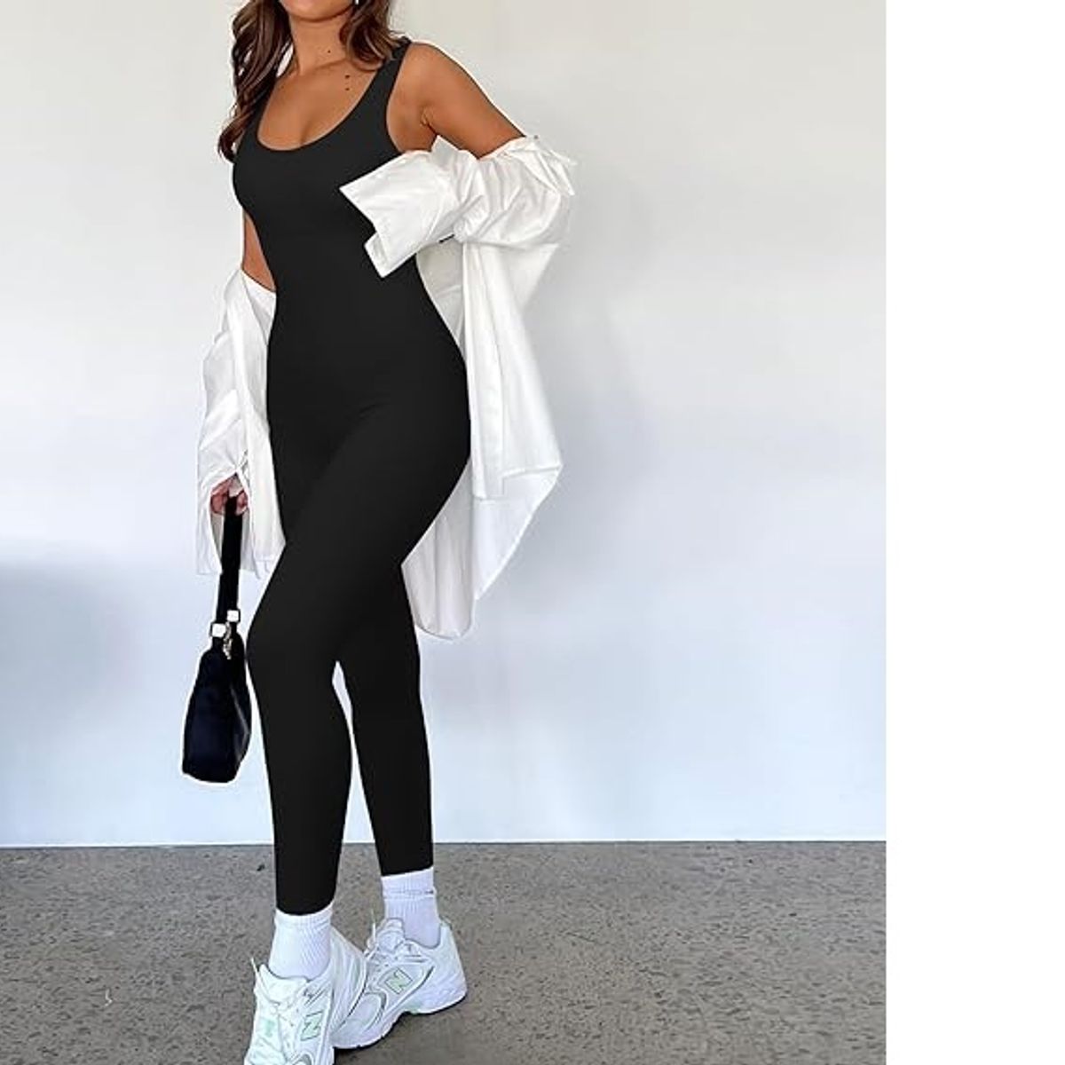 GENERICO - Enterizo Deportivo Mujer sin mangas acanalado