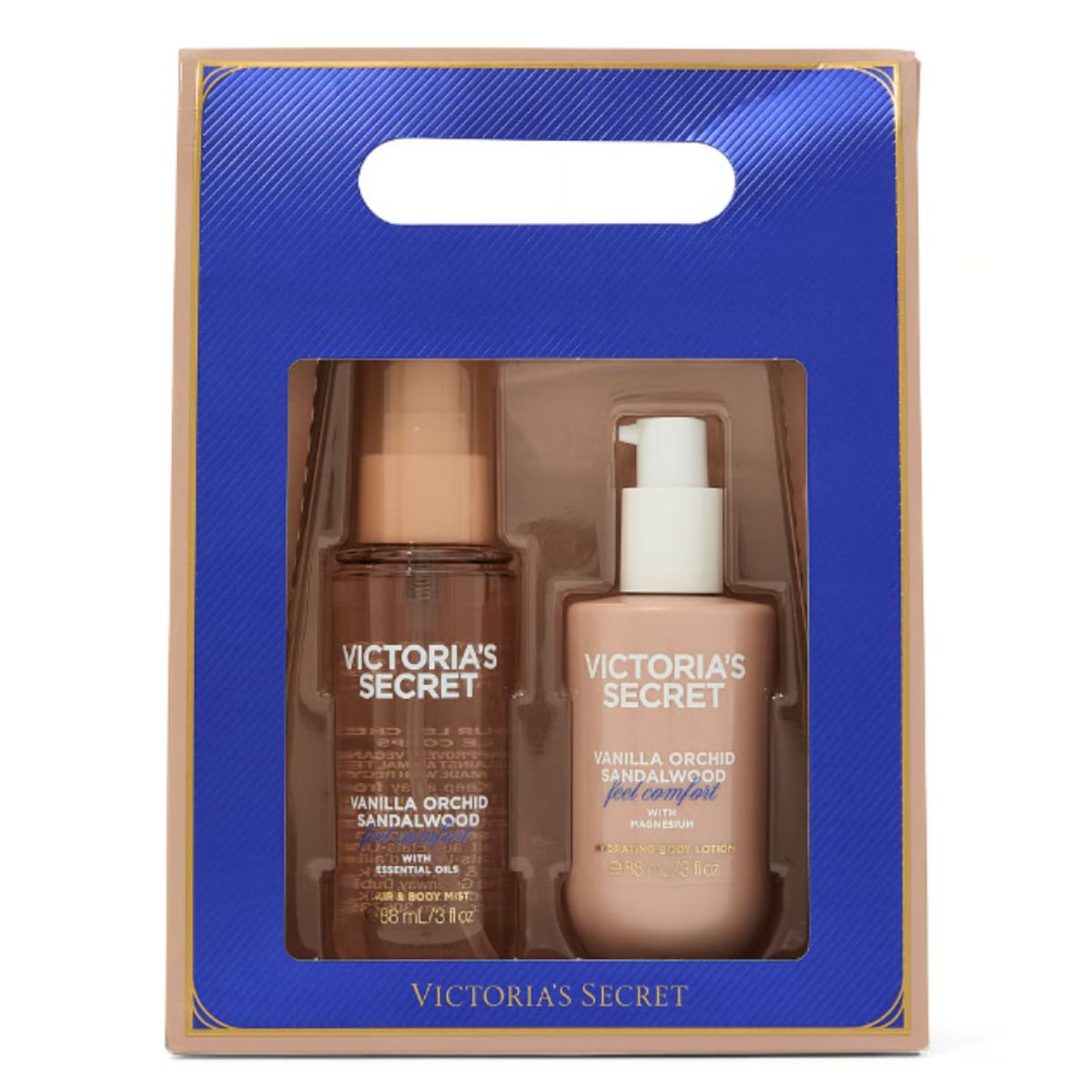 VICTORIA'S SECRET - SET DE REGALO VICTORIA SECRET VANILLA ORCHID SANDALWOOD MIST Y LOCION 88 ML