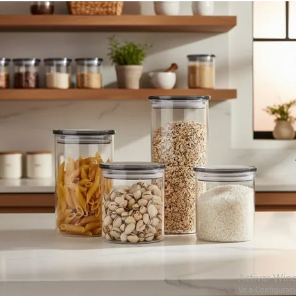 BELESSI - SET DE 4 CANISTERS RECIPIENTE BELESSI