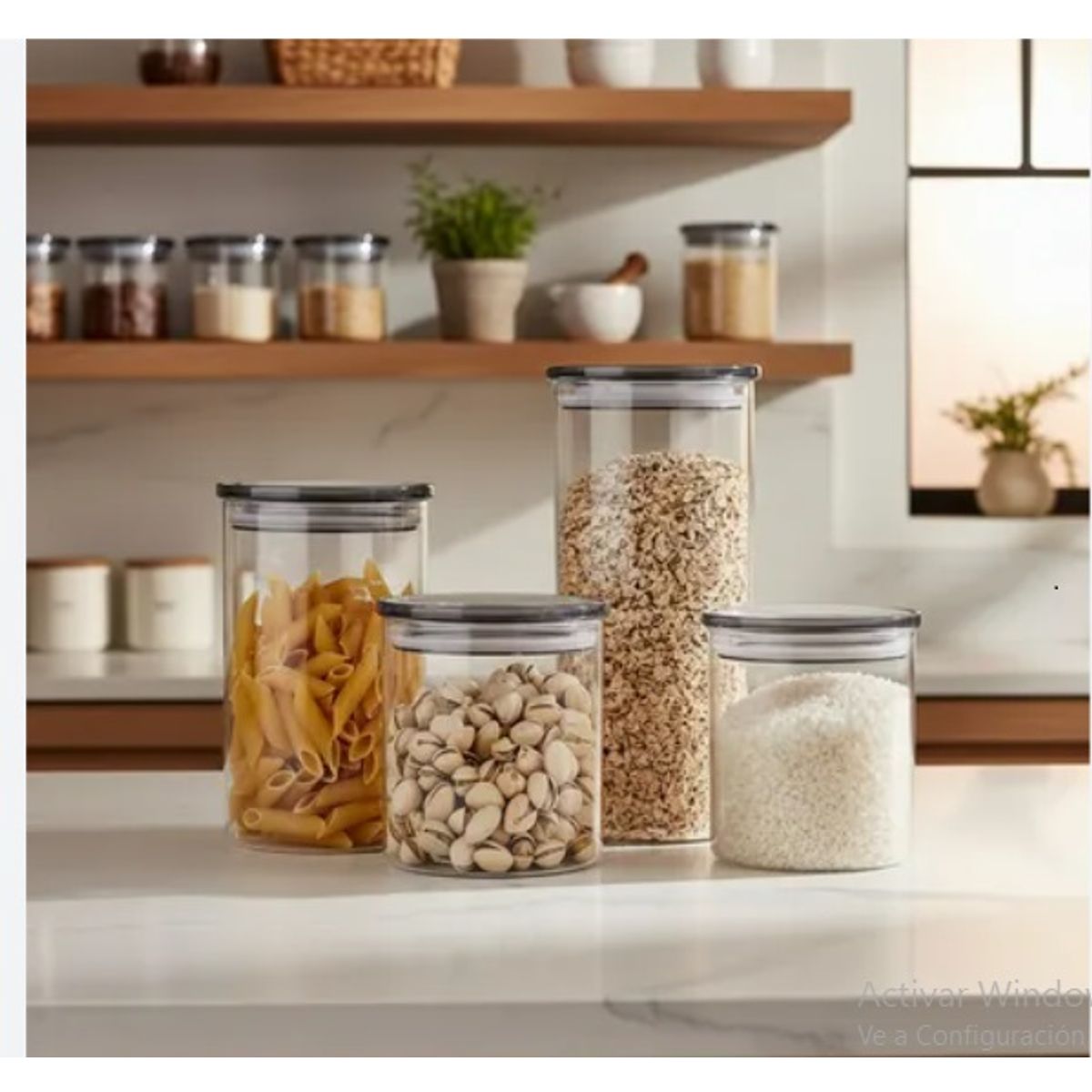 BELESSI - SET DE 4 CANISTERS RECIPIENTE BELESSI