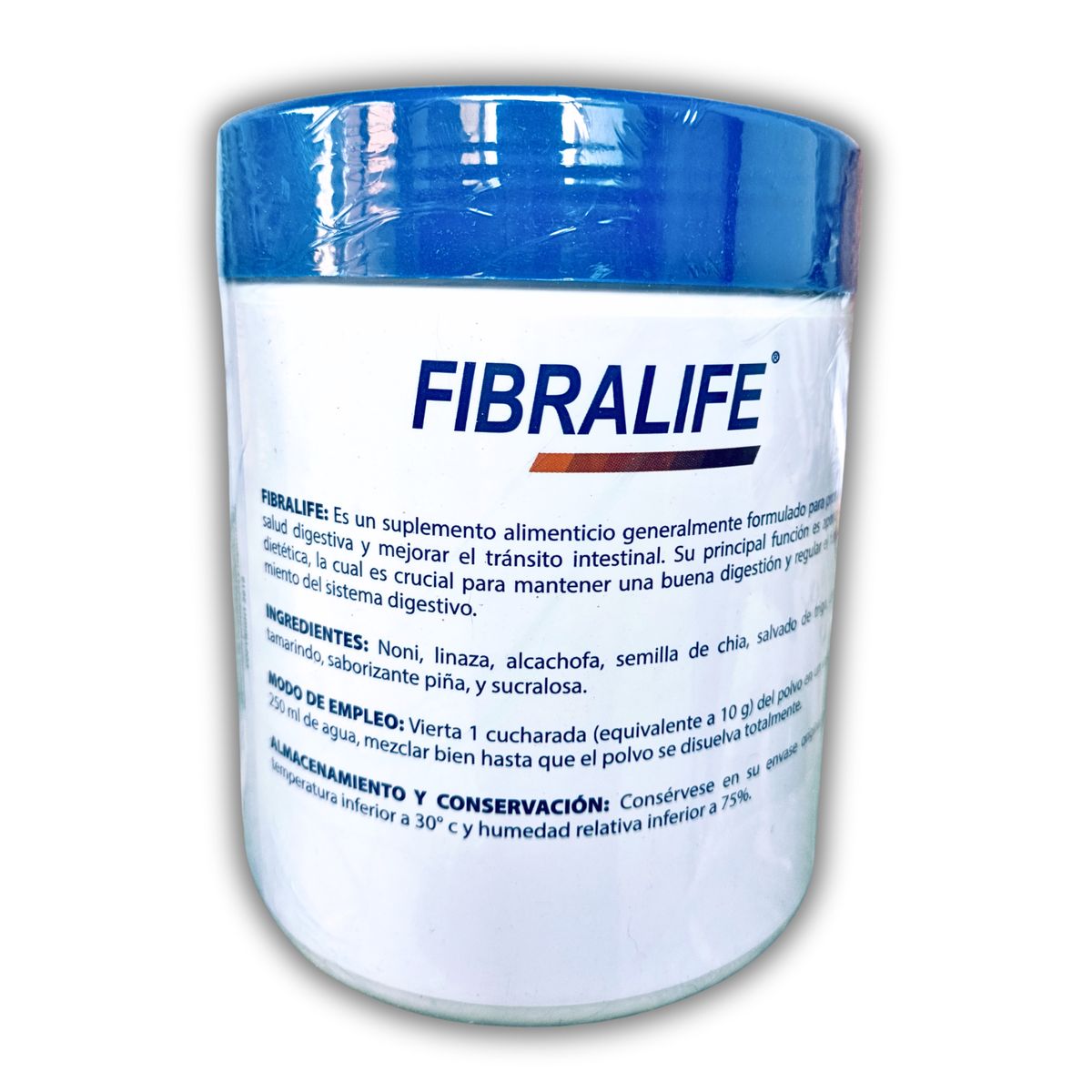 GENERICO - FIBRA NATURAL EN POLVO - SUPLEMENTO LIMPIEZA DIGESTIVO NATURAL 450 GR FIBRALIFE