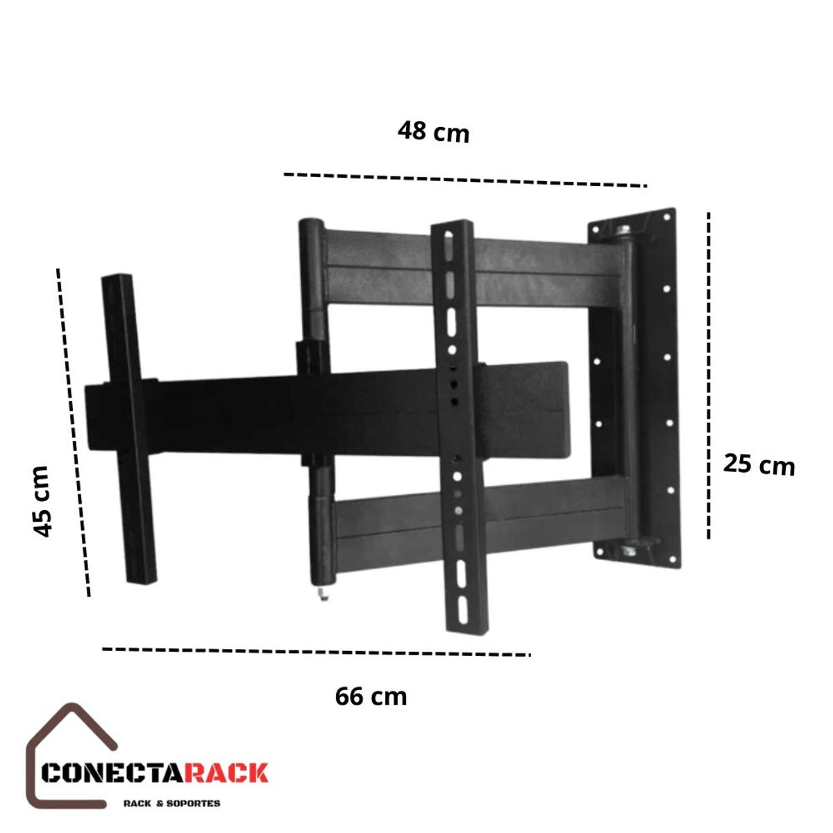 NACIONAL - Soporte para Tv Móvil de 75 modelo Bestia.