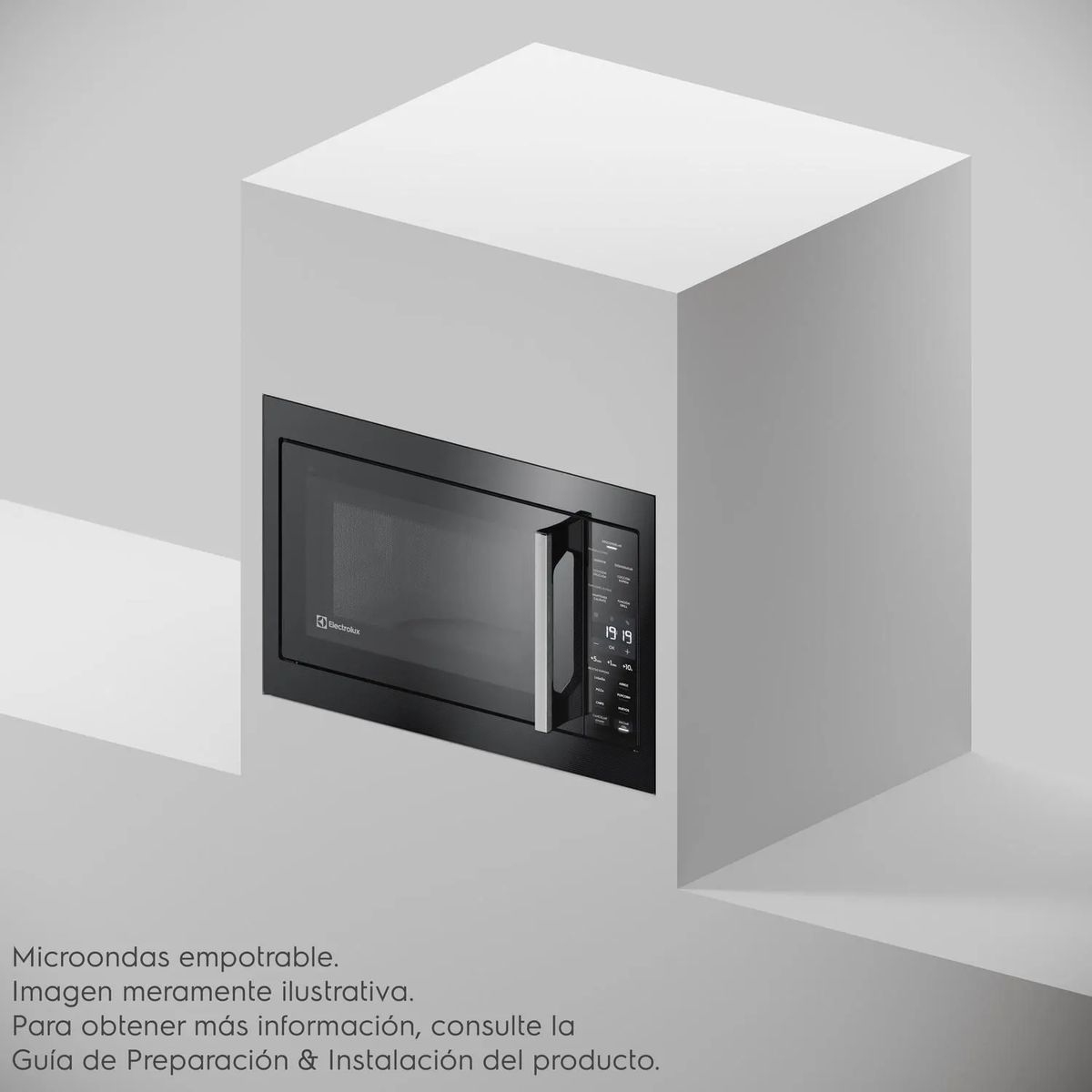 ELECTROLUX - Microondas Empotrable Eléctrico 32 L EMTP24G2GXB Black
