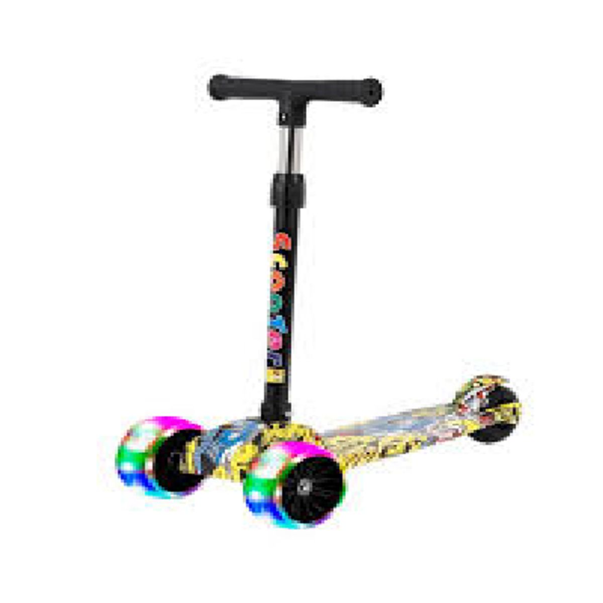 GENERICO - Scooter Grafity - Patineta Con Luz Led Para Niños Y Niñas