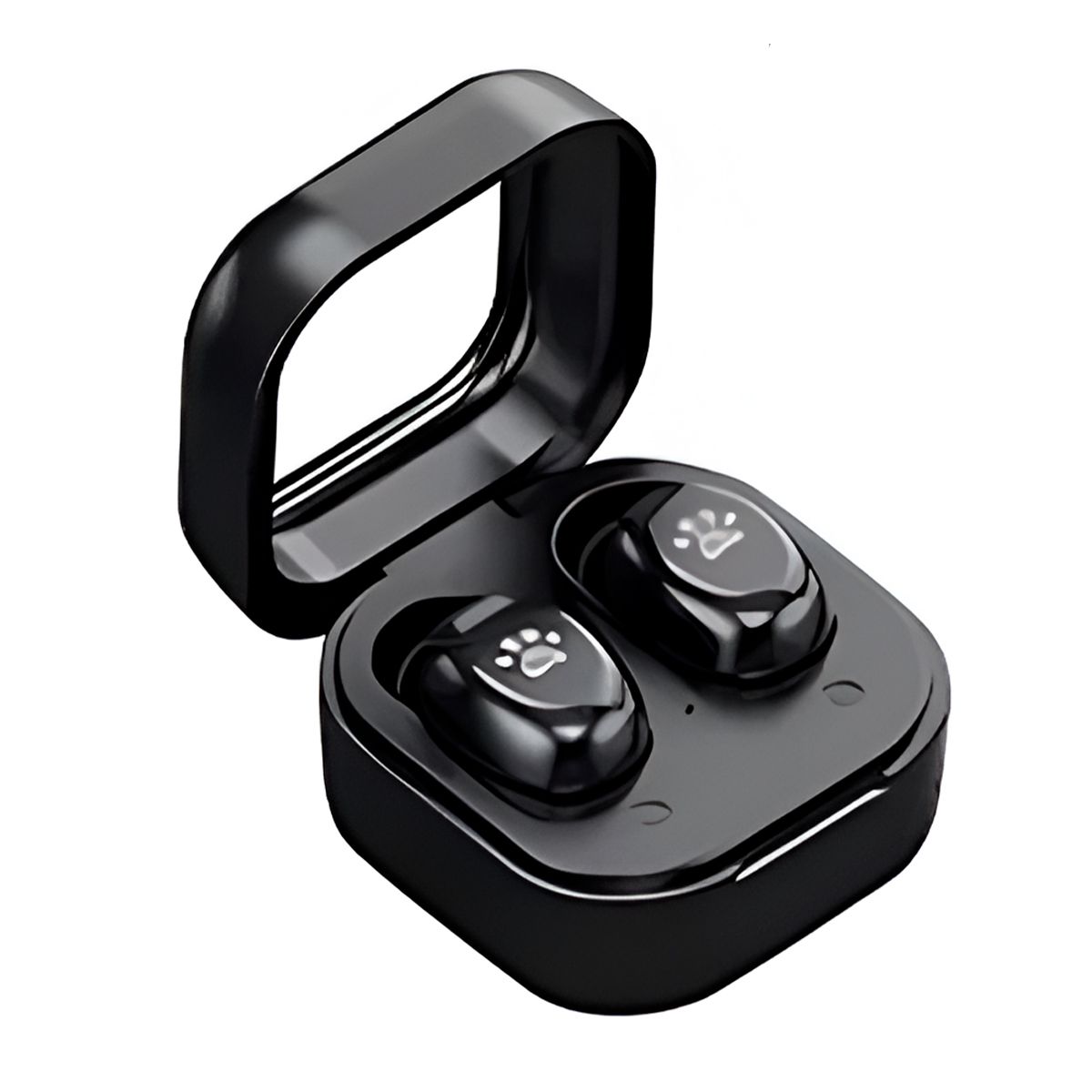 GENERICO - Audífonos Bluetooth sport V53 huella gato negro