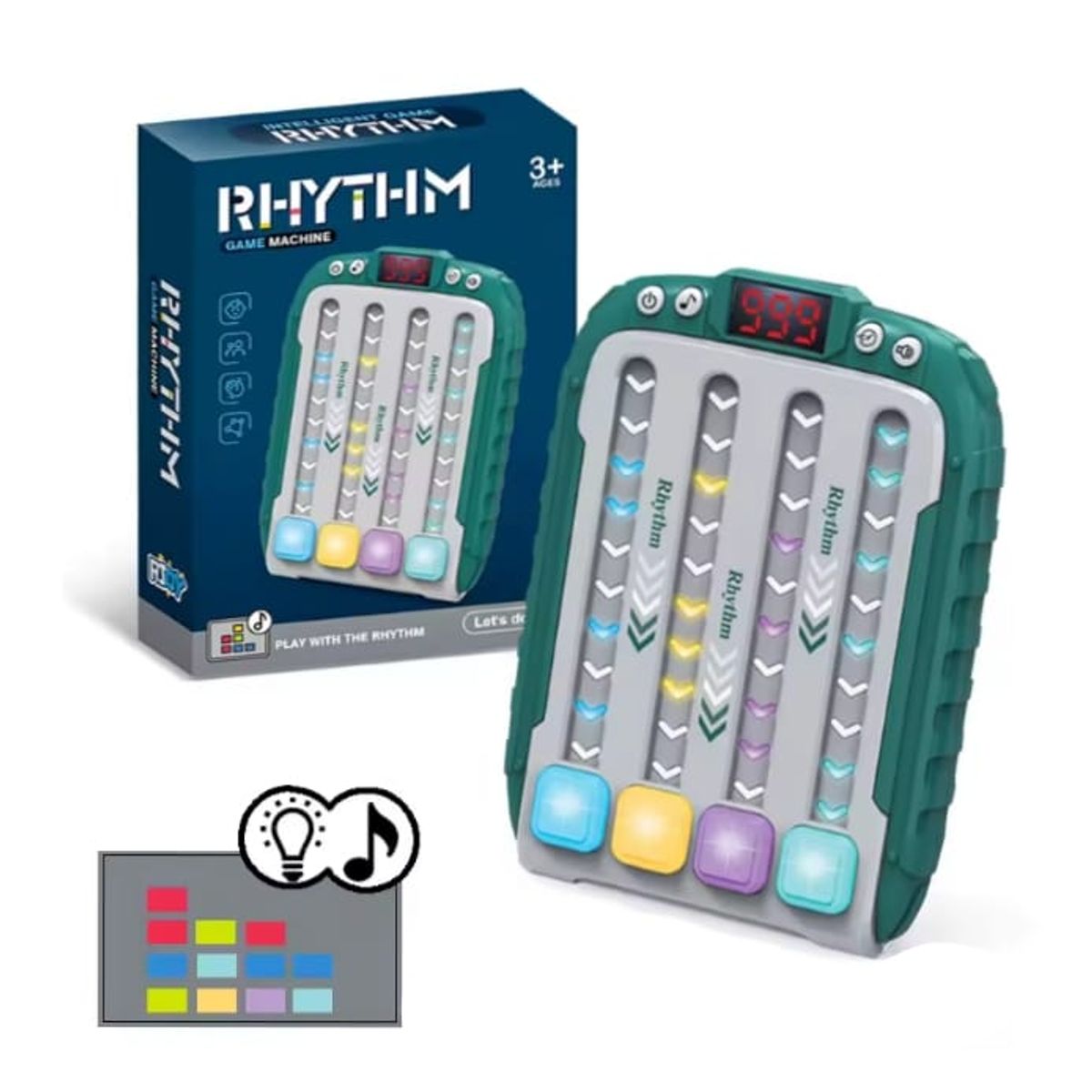 GENERICO - Juego Consola De Ritmo Música Eléctrico Pop It