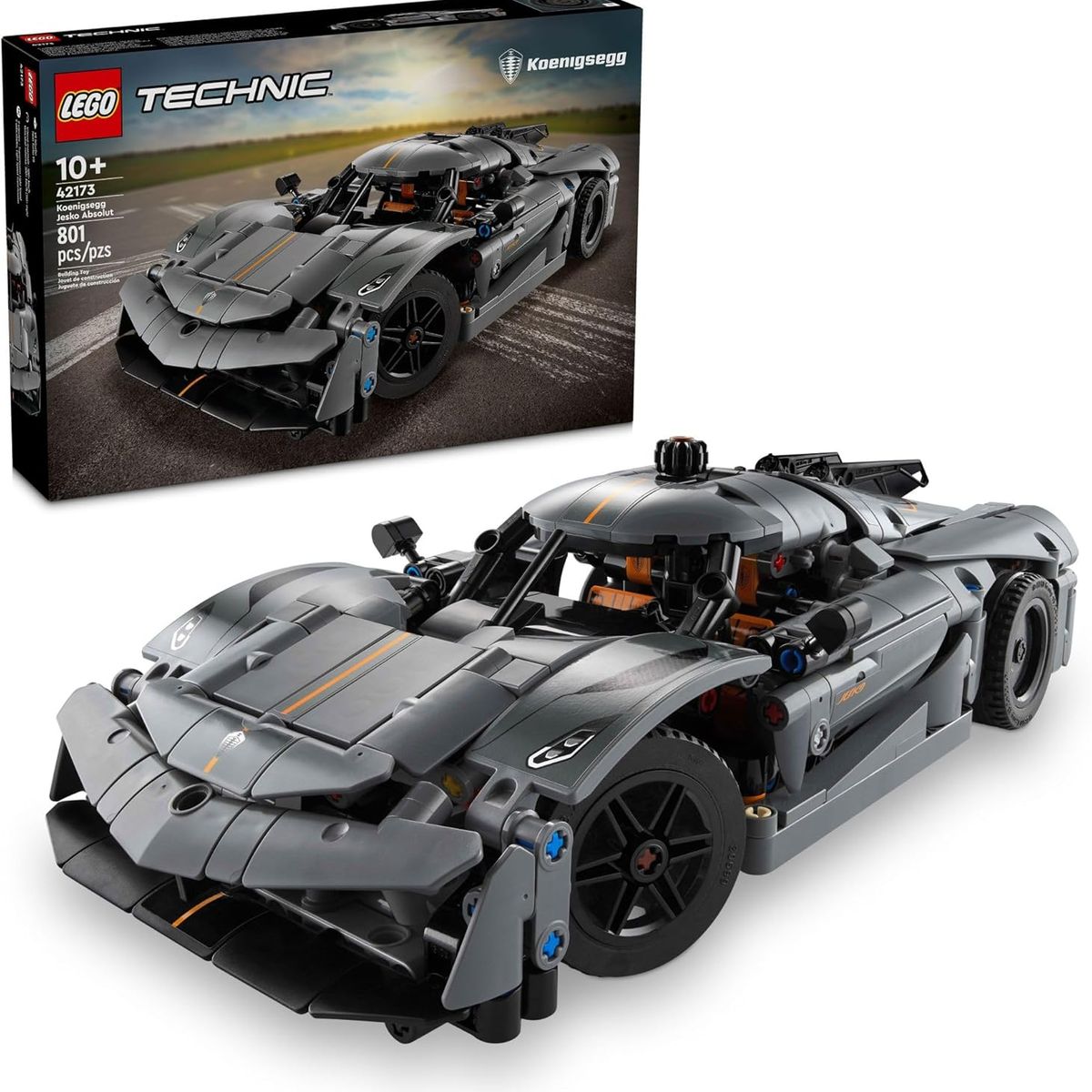 LEGO - Hipercoche Lego Technic Koenigsegg Jesko Absolut Grey