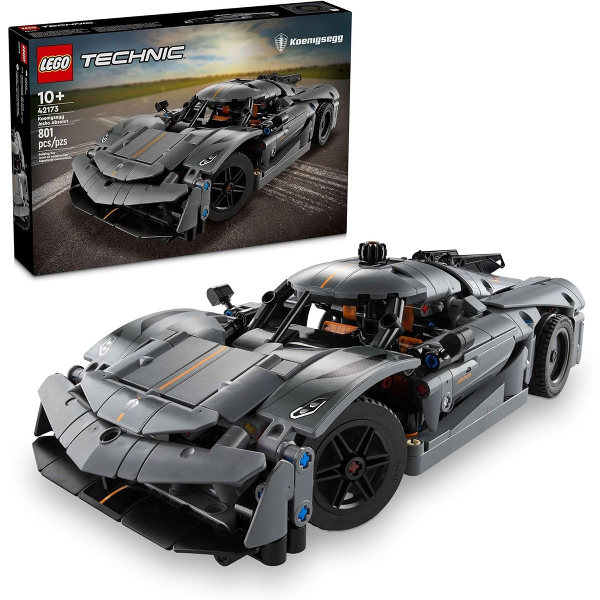 LEGO - Hipercoche Lego Technic Koenigsegg Jesko Absolut Grey