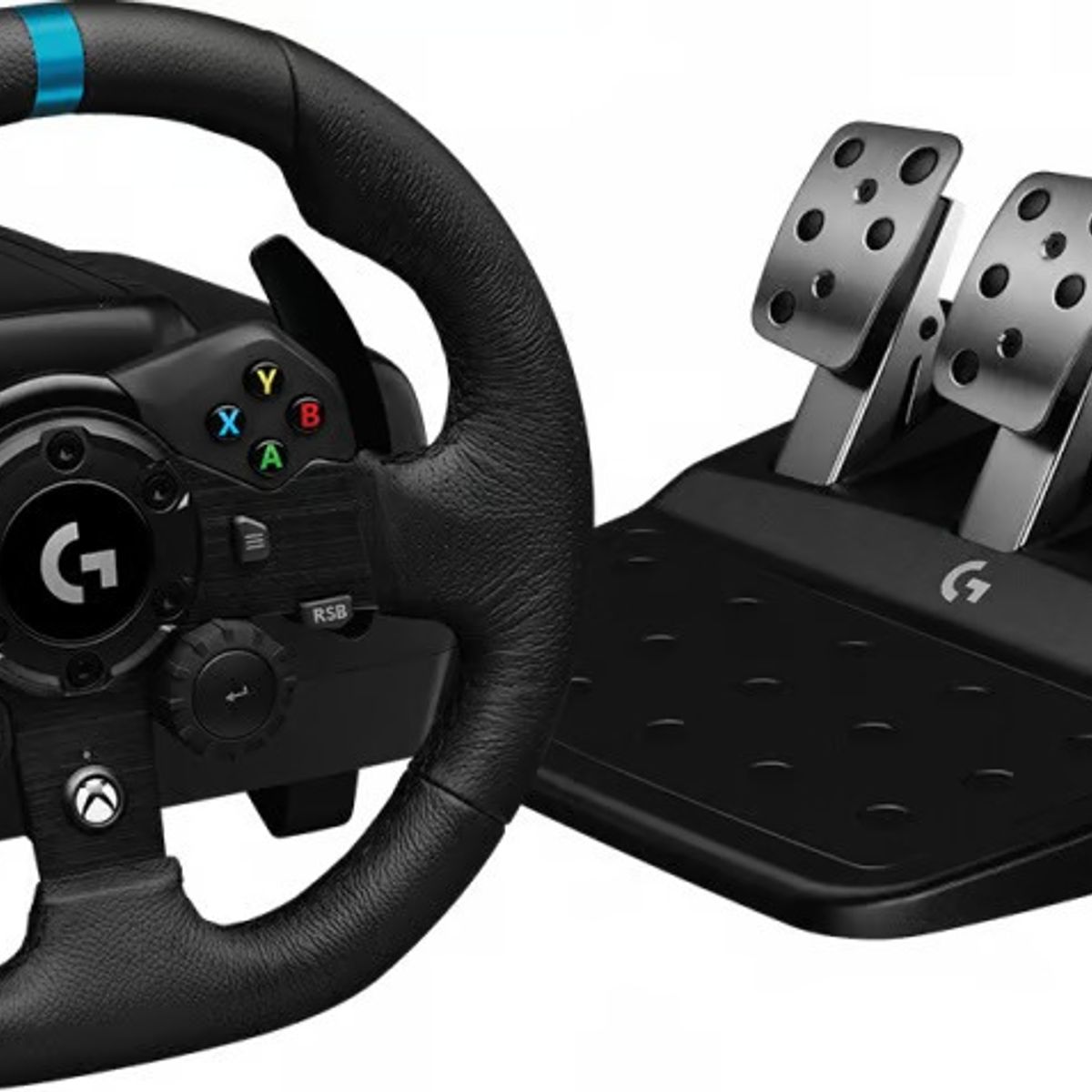 LOGITECH - TIMON CPEDAL LOGITECH G923 RACING WHEEL PARA PCXbox USB 941-000156 TRUEFORCE BLACK NO PARA PS4PS5