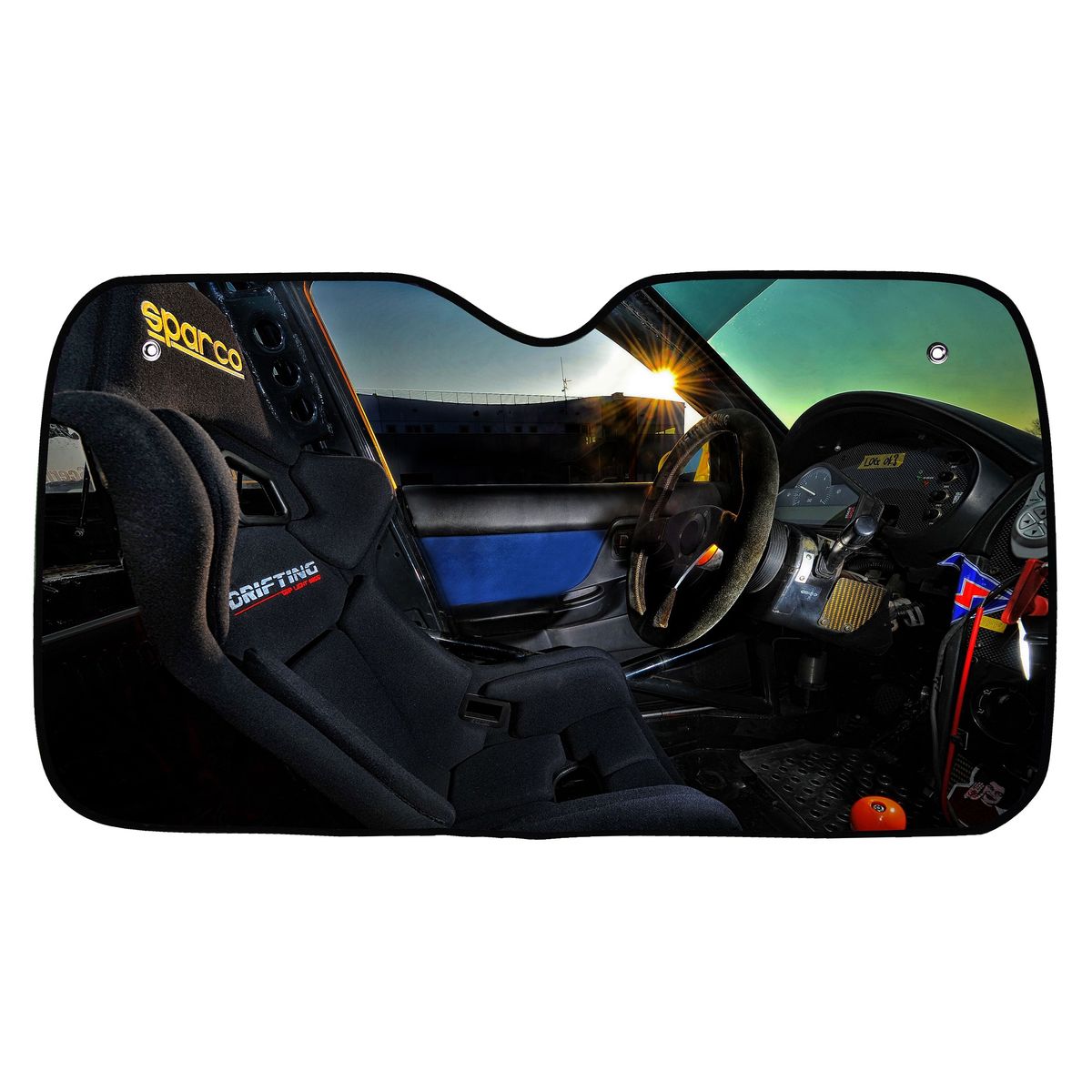 Tapasol Sparco Drifting Plegable Para Auto 140X70cm Cubre Sol De Parabrisas L, marca GENERICO - Foto Principal