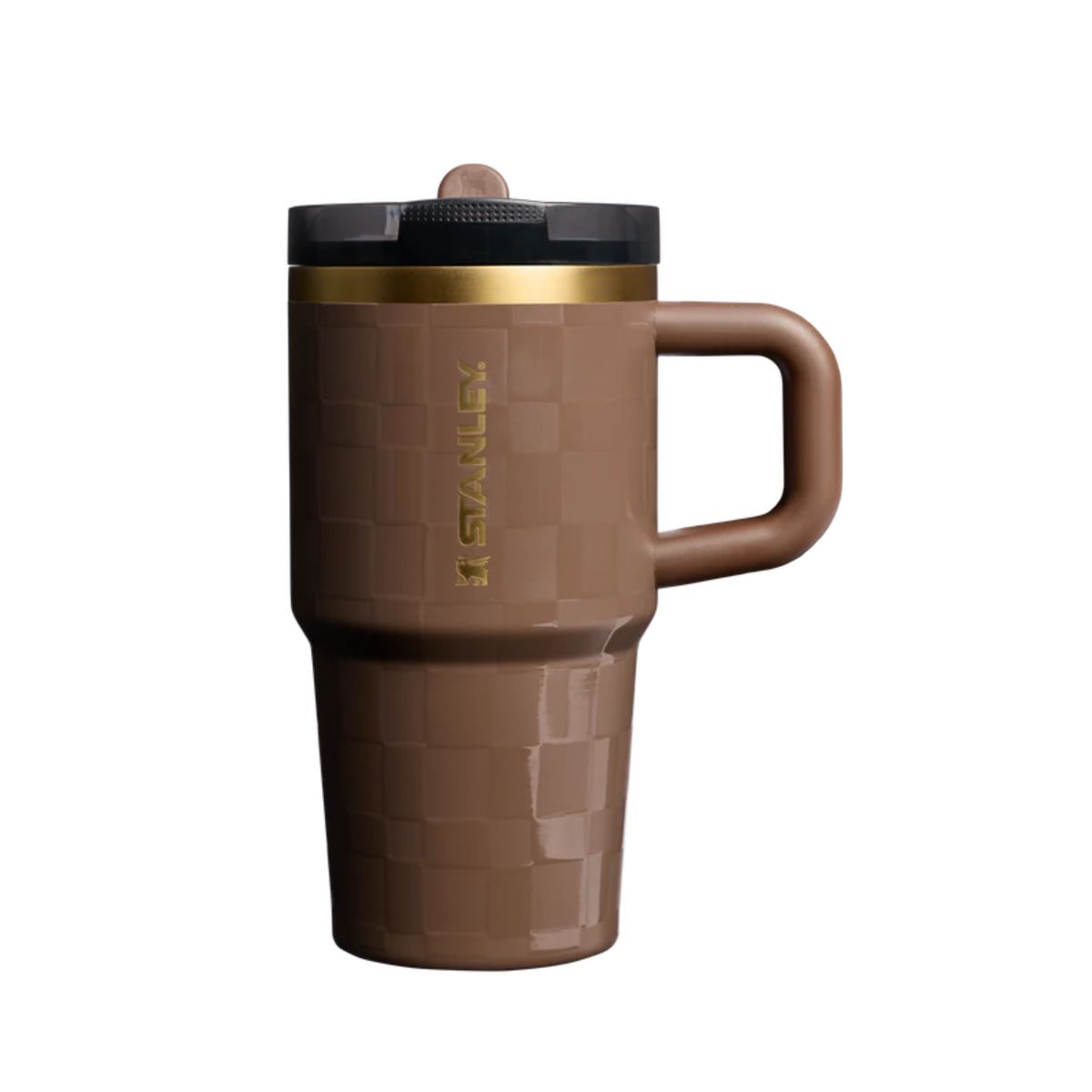 STANLEY - Stanley Quencher H2O FlowState Tumbler 20 oz Leakproof Espresso Check Antifugas