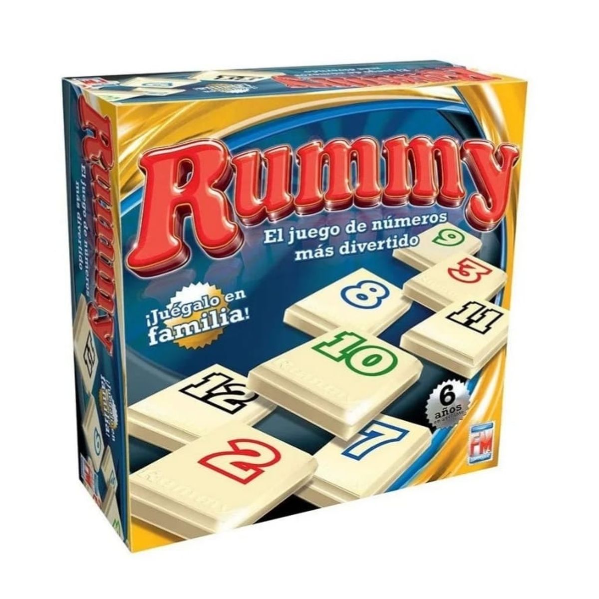 GENERICO - Juego de mesa Rummikub Clasico