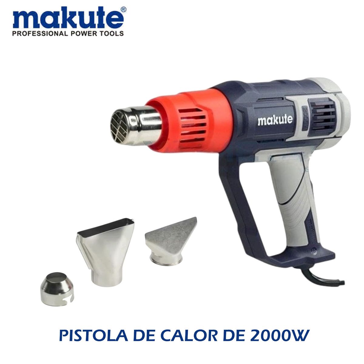 PISTOLA DE CALOR DE 2000W  MAKUTE, marca MAKUTE - Foto Principal