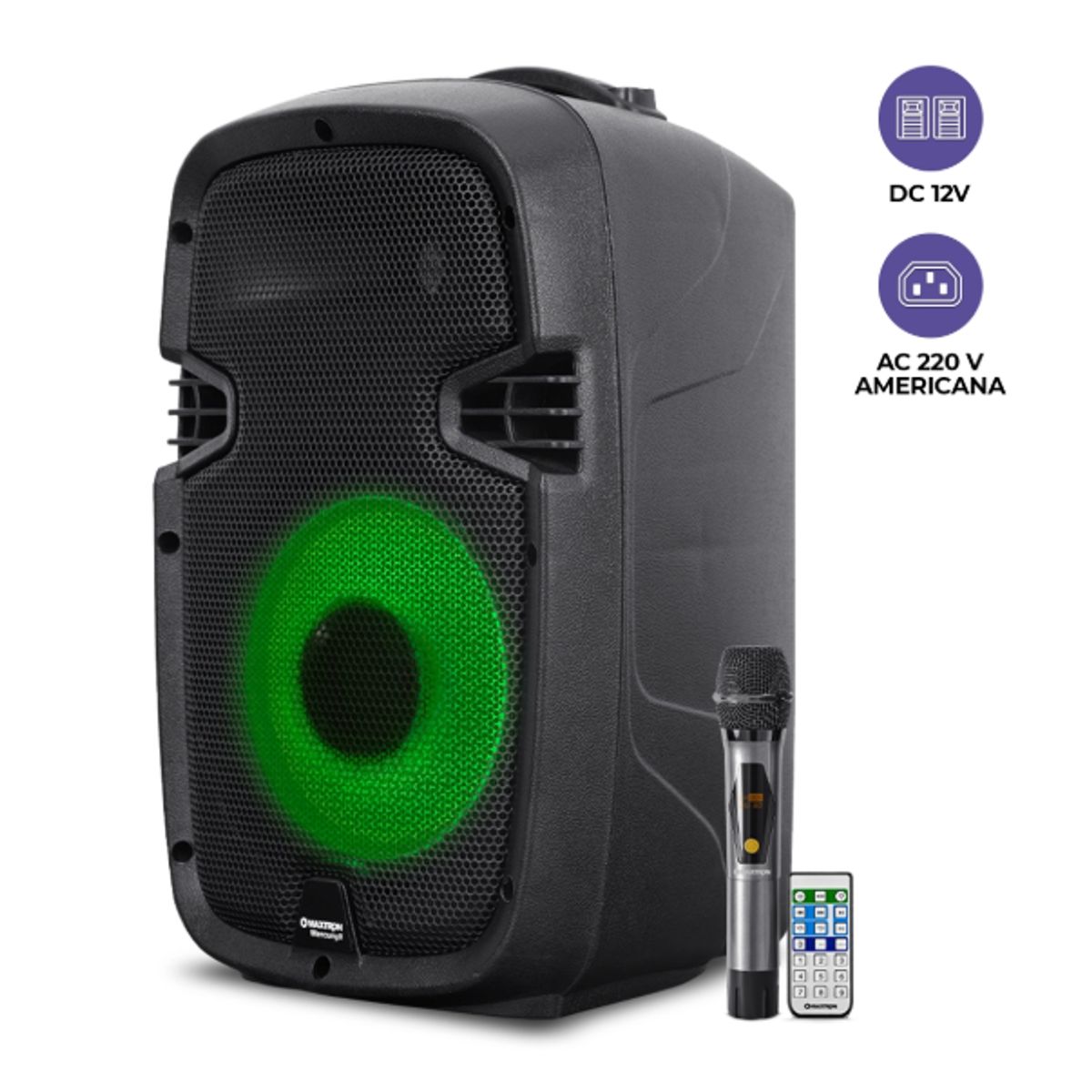 MAXTRON - Parlante Profesional MERCURY 8 MX1508V1 LED MAXTRON