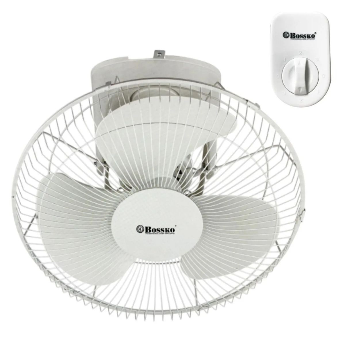 BOSSKO - Ventilador de Techo BOSSKO BK-8454VT Blanco