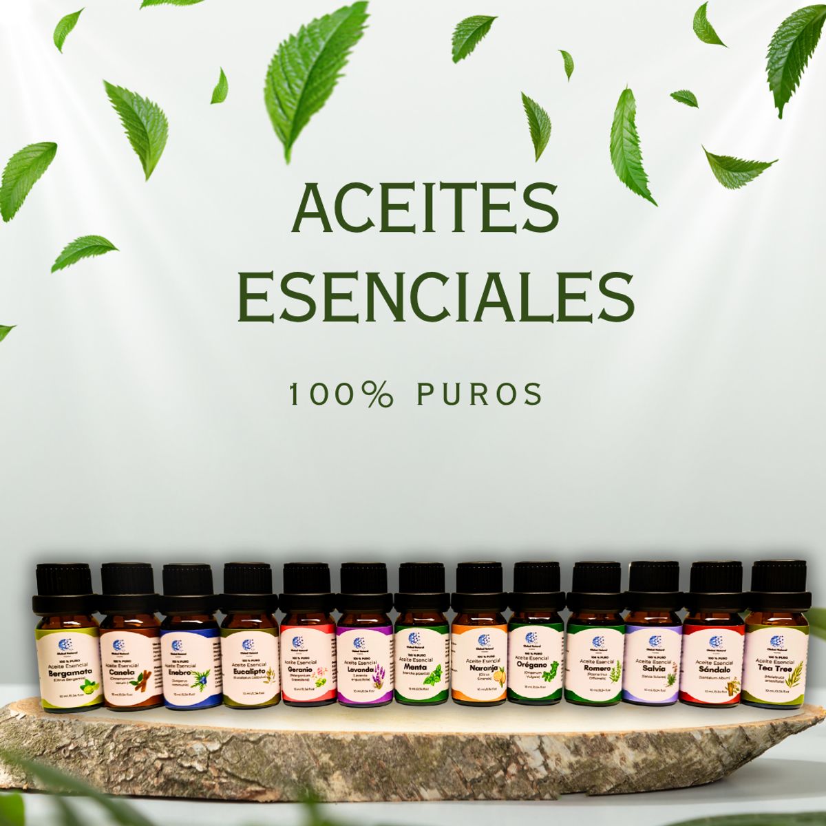 GENERICO - Aceite esencial Romero fco 10ml Global Natural