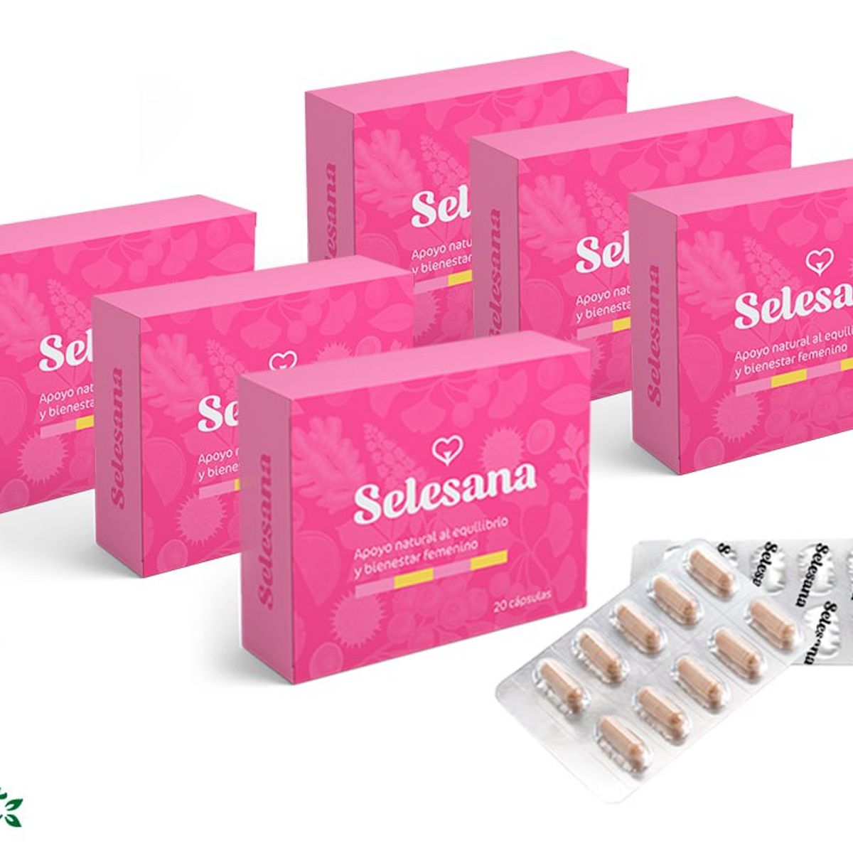 GENERICO - SELESANA - 6 PACK - tratamiento natural para la menopausia
