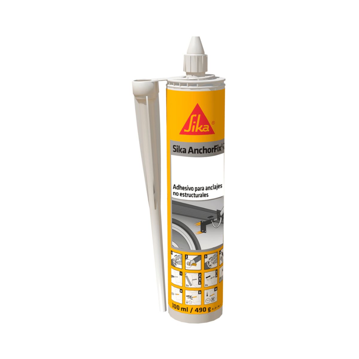 SIKA - Adhesivo Epóxico para Anclajes Sika Anchorfix 2 x 300ml