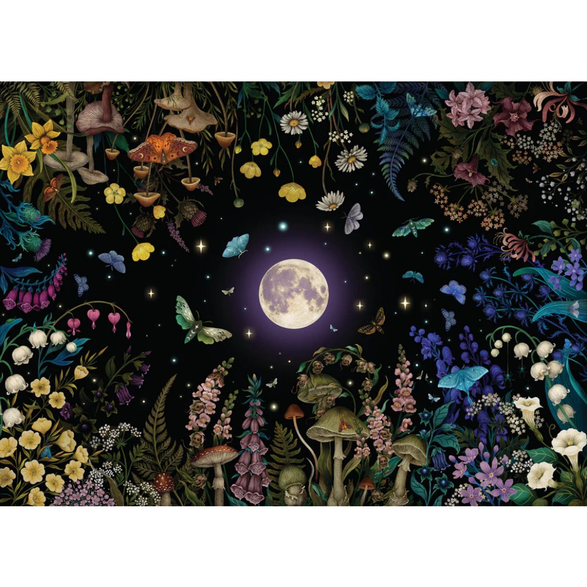 COBBLE HILL - Jardín Nocturno - Rompecabezas Cobble Hill - 500Pzs