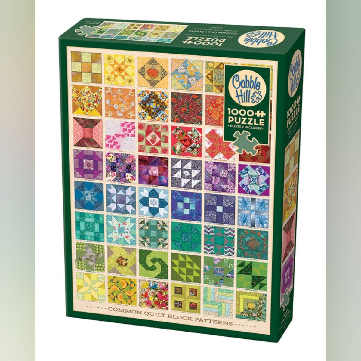 COBBLE HILL - Bloques de Colcha Comunes - Rompecabezas Cobble Hill - 1000Pzs