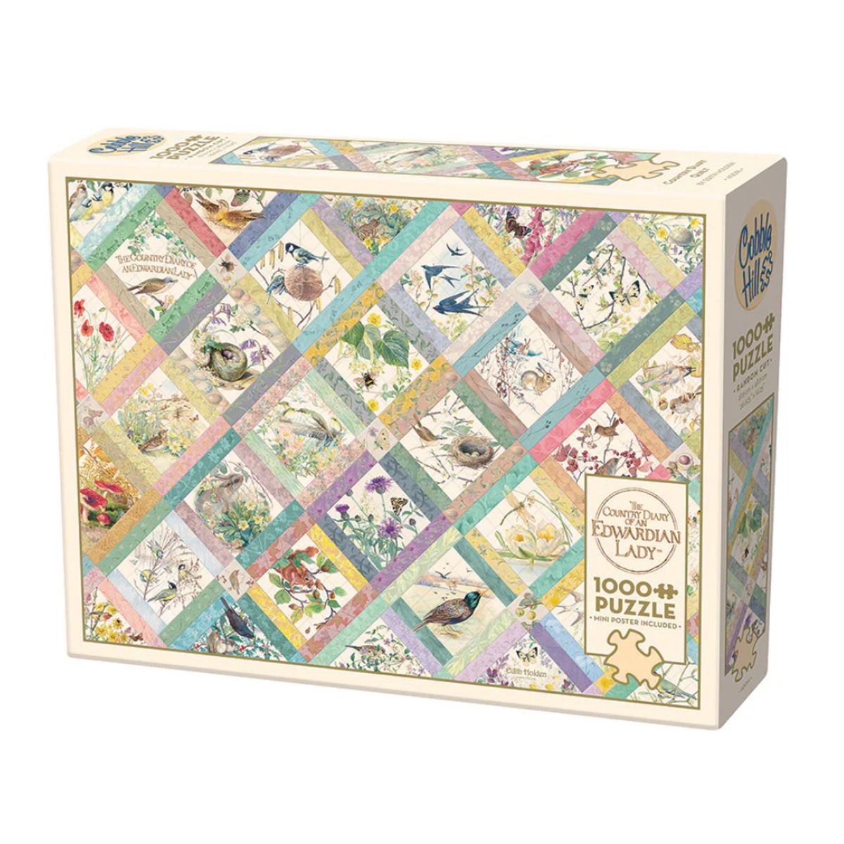 COBBLE HILL - Colcha del Diario Campestre - Rompecabezas Cobble Hill - 1000Pzs