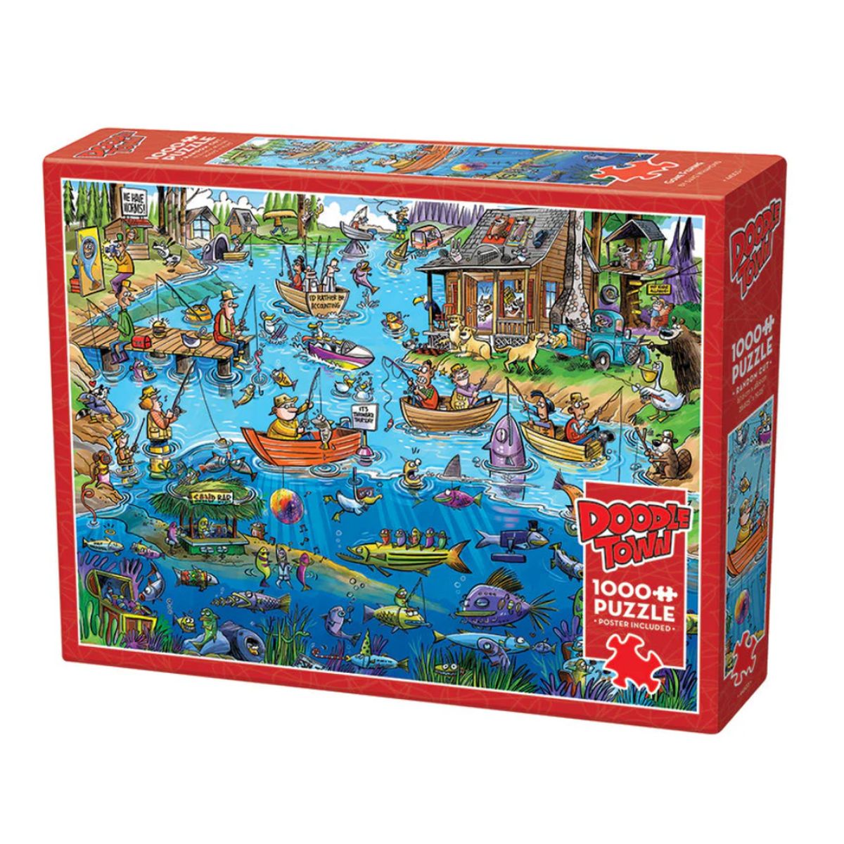 COBBLE HILL - Día de Pesca - Rompecabezas Cobble Hill - 1000Pzs