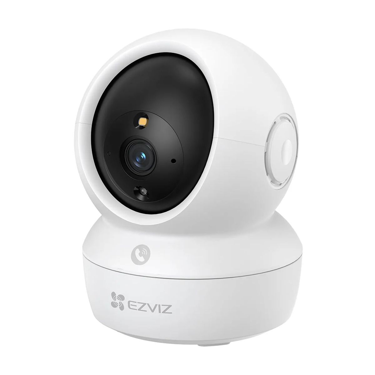 EZVIZ - Cámara EZVIZ H6C – WiFi IP 2 MP (1080p) – Interior – Pan / Tilt 360° + MEMORIA DE 64GB