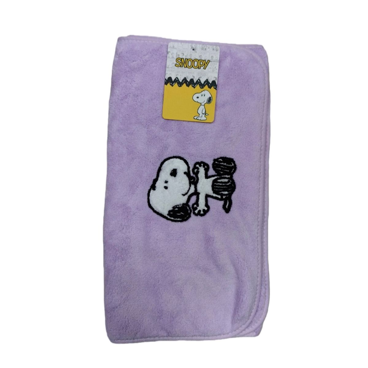 SNOOPY - Toalla de mano Snoopy Lila