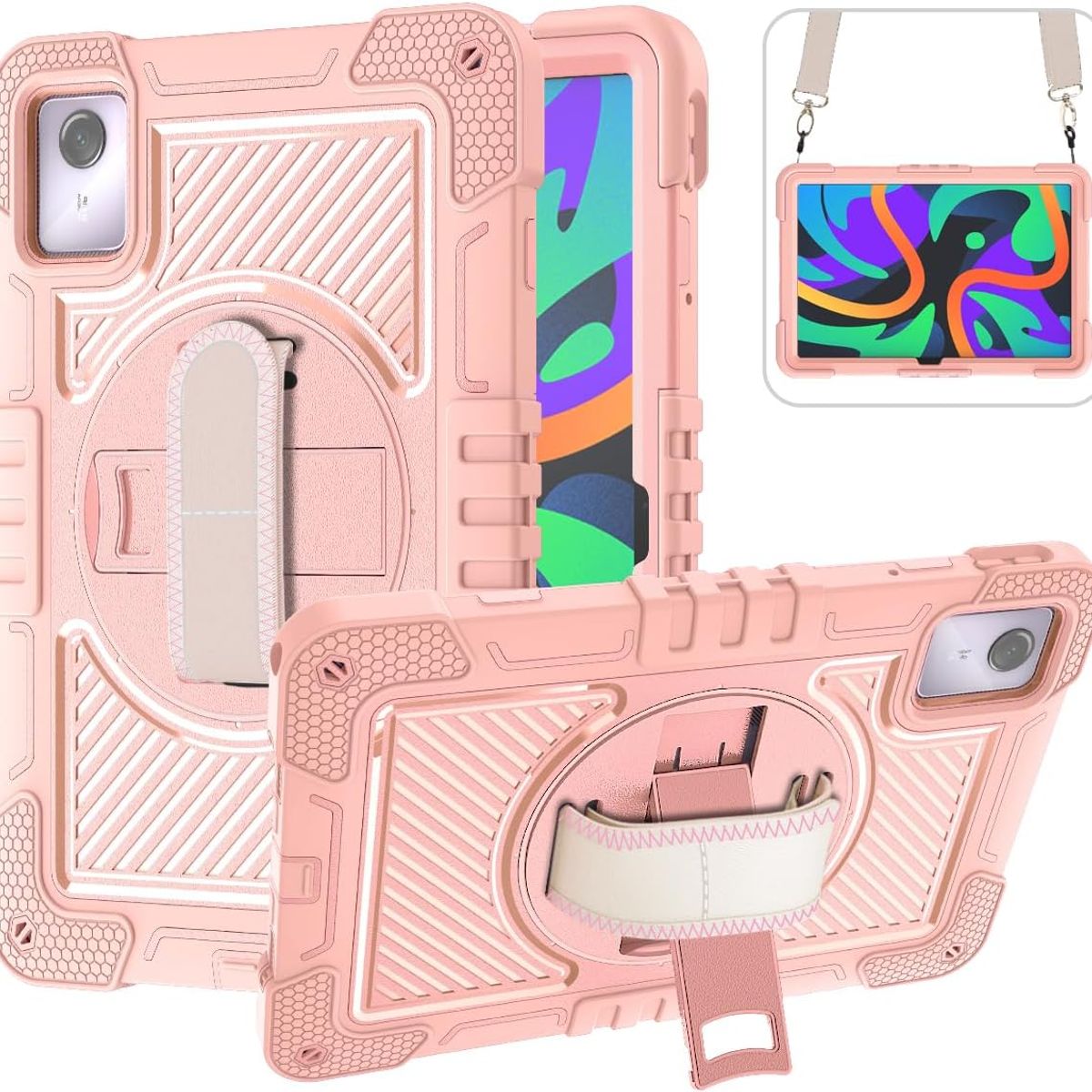 FUNDAANTIGOLPES - Funda Antigolpe para Tablet Lenovo k11 TB330XU ROSADO