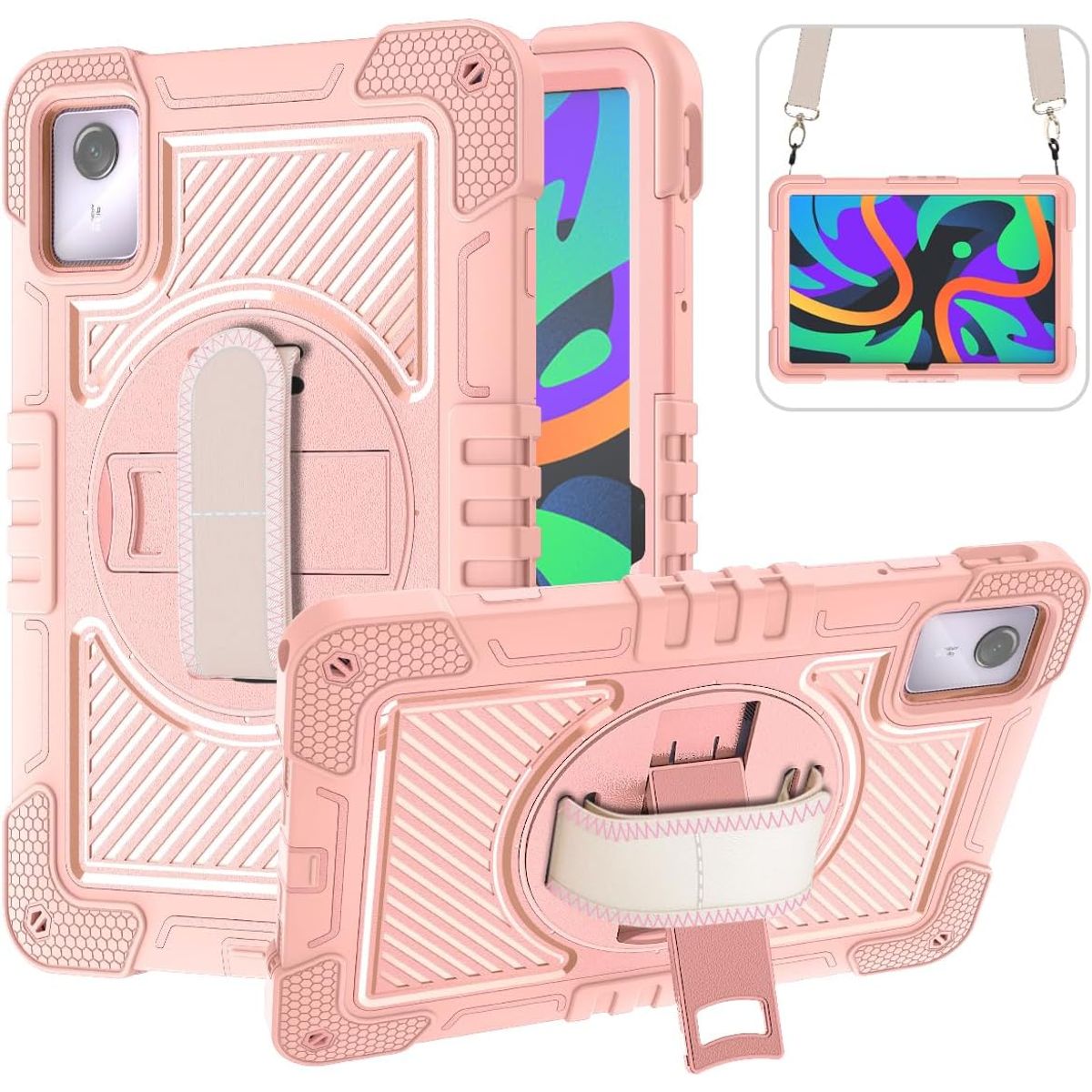 FUNDAANTIGOLPES - Funda Antigolpe para Tablet Lenovo k11 TB330XU ROSADO