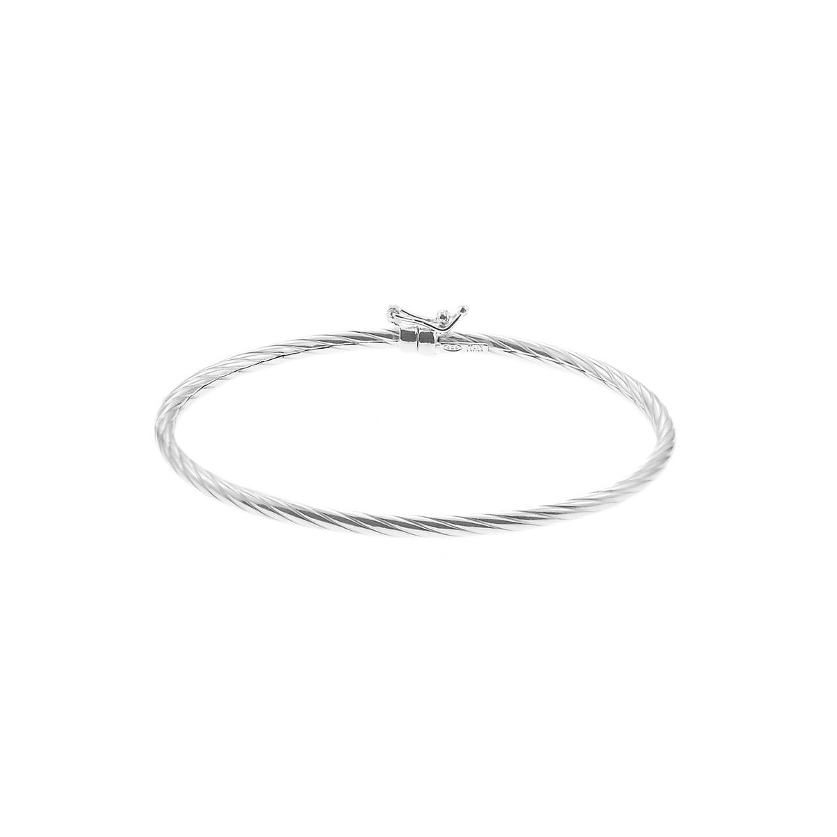 BALIQ - Bangle Pulsera Llano Plata 925