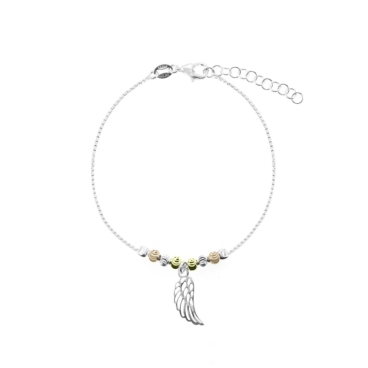 BALIQ - Pulsera Alitas de Angel Palta 925