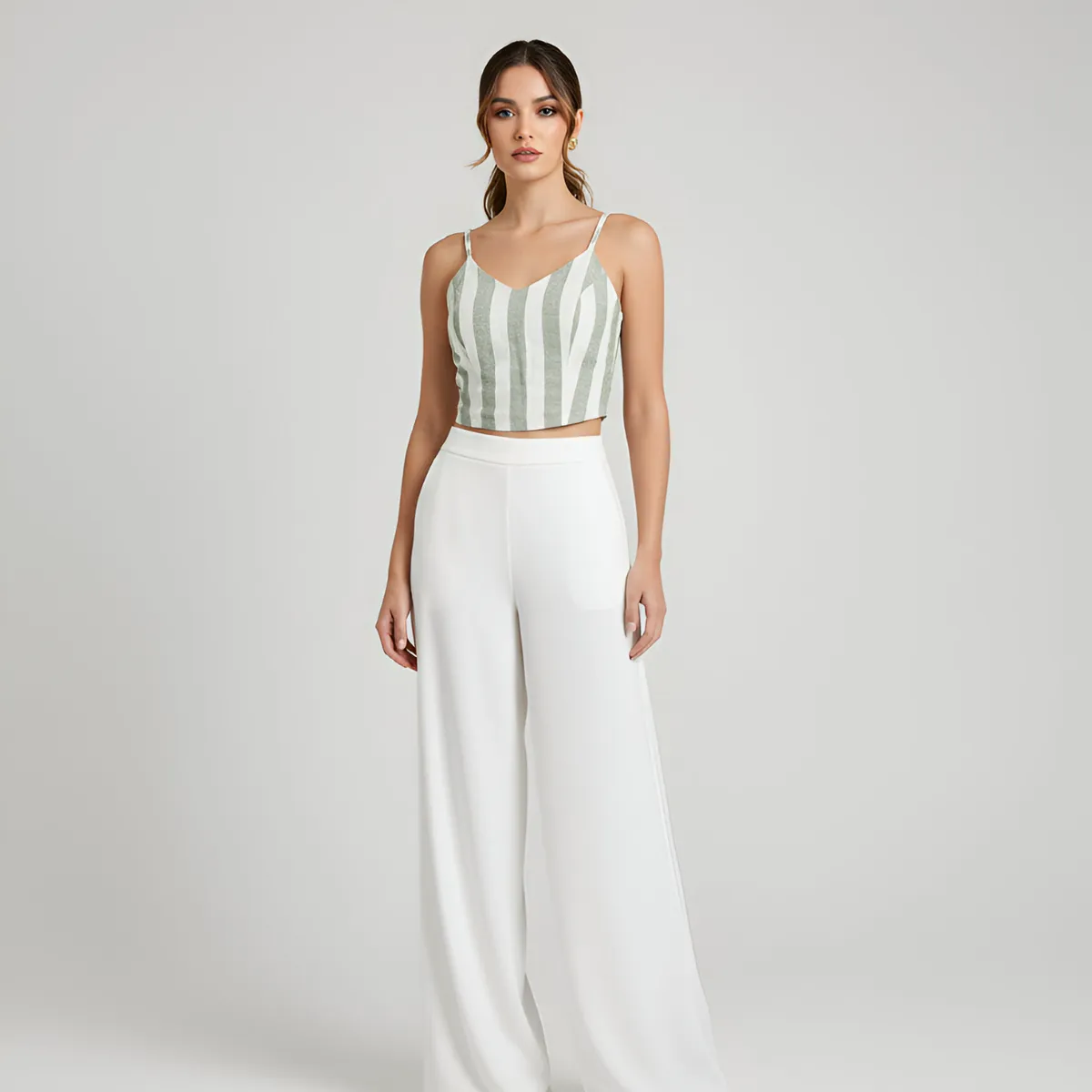 GENERICO - TOP MUJER DE LINO MACARENA ALMAT