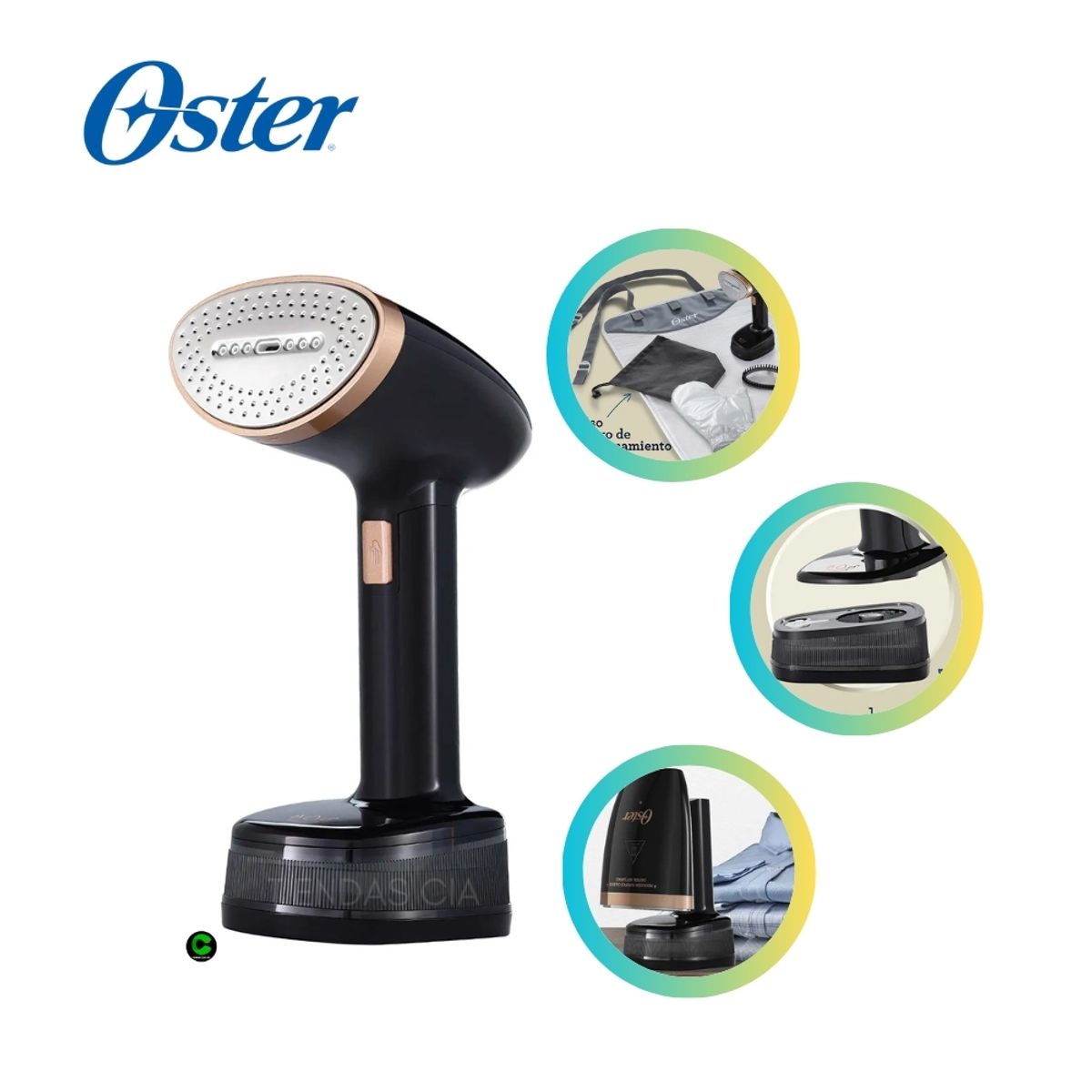 OSTER - Vaporizador de mano plegable GCSTFS300