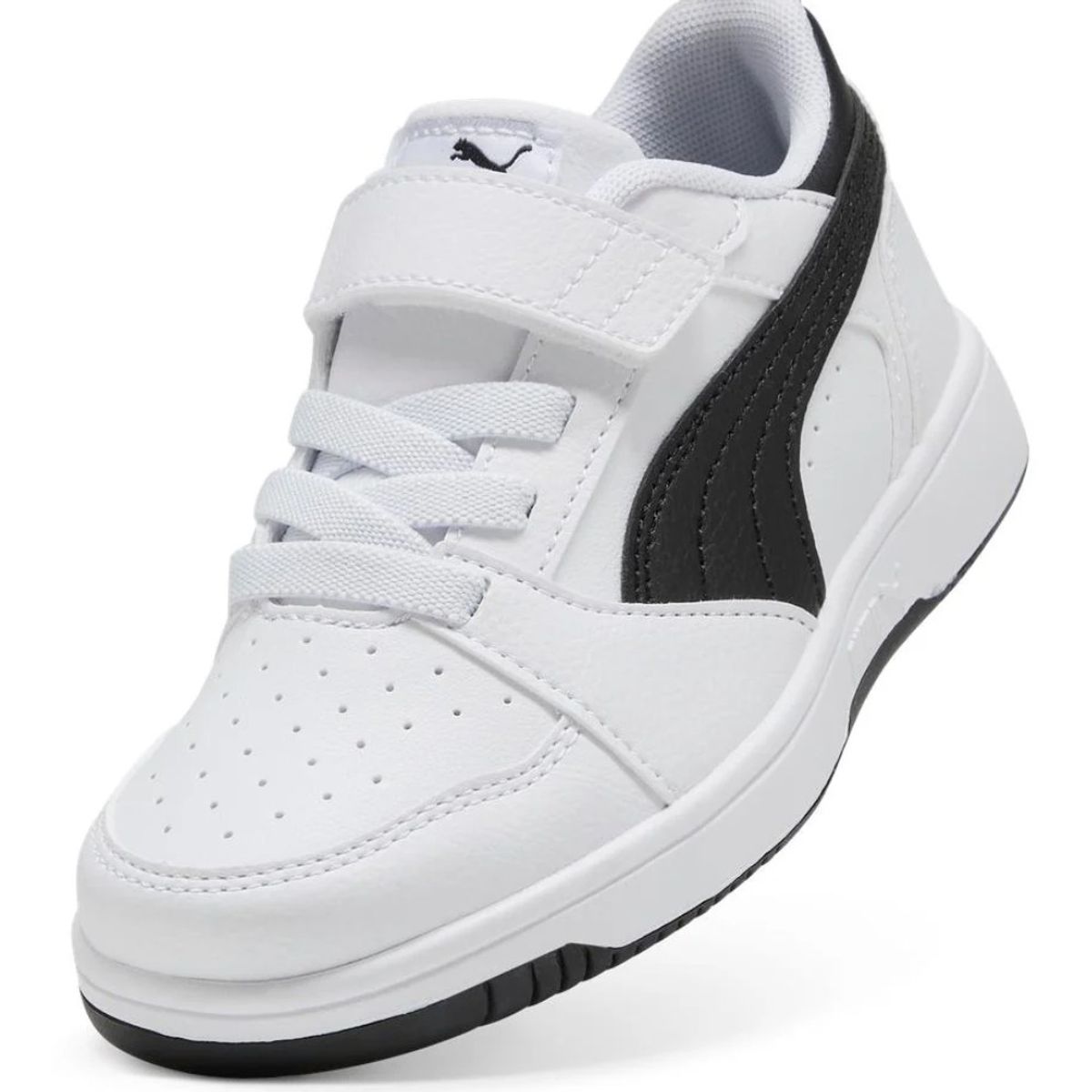 PUMA - Zapatilla Puma Rebound V6 Lo AC+PS 397419 02 Blanco para Niños