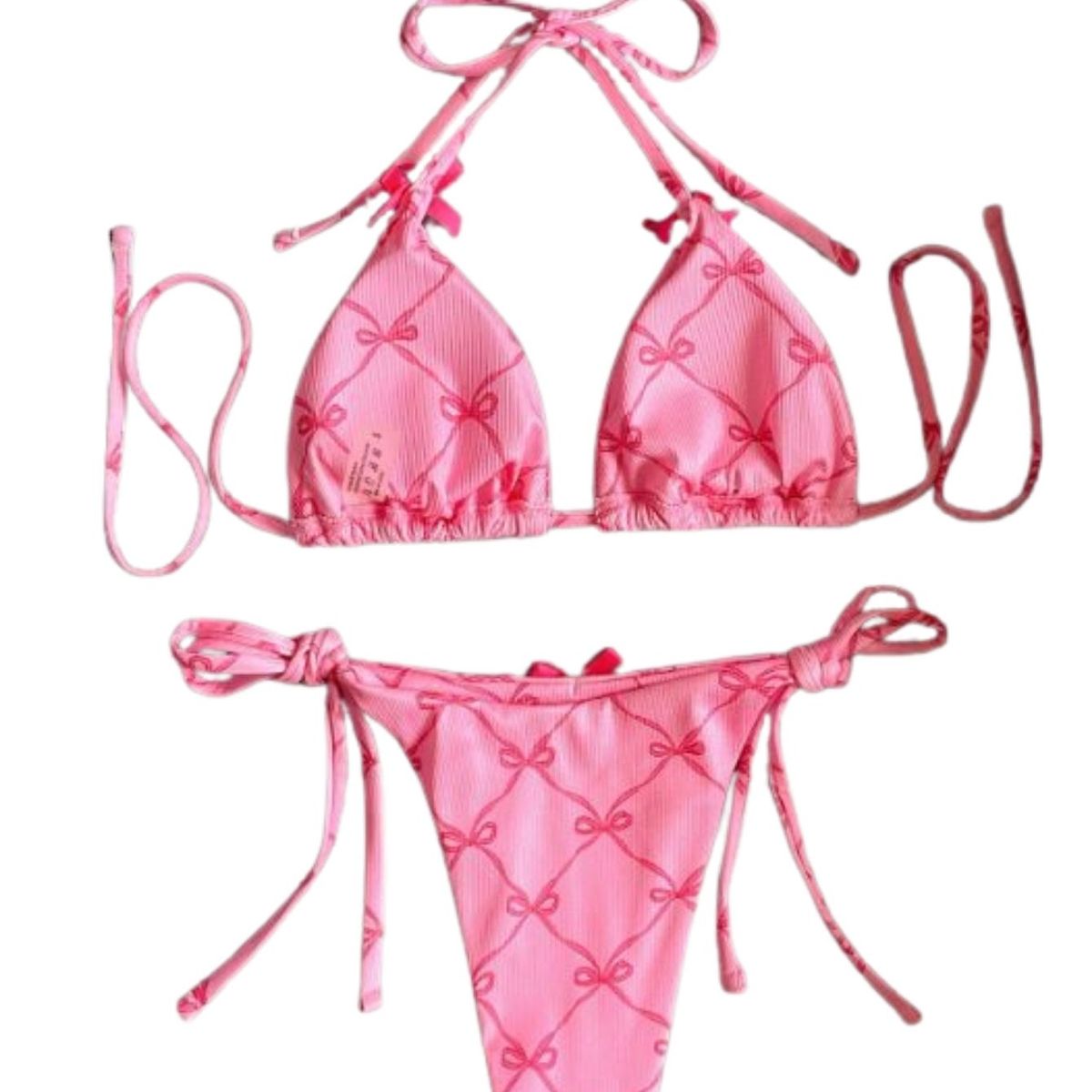 GENERICO - Bikini triangular y estampado