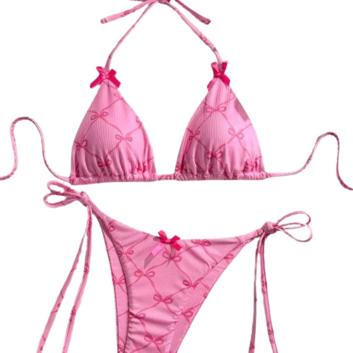 GENERICO - Bikini triangular y estampado