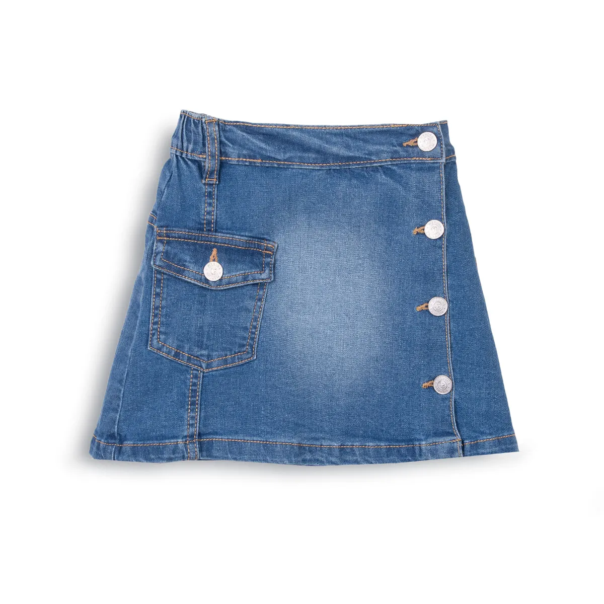 PILLIN - Falda Niña PVC743-25DEN Denim