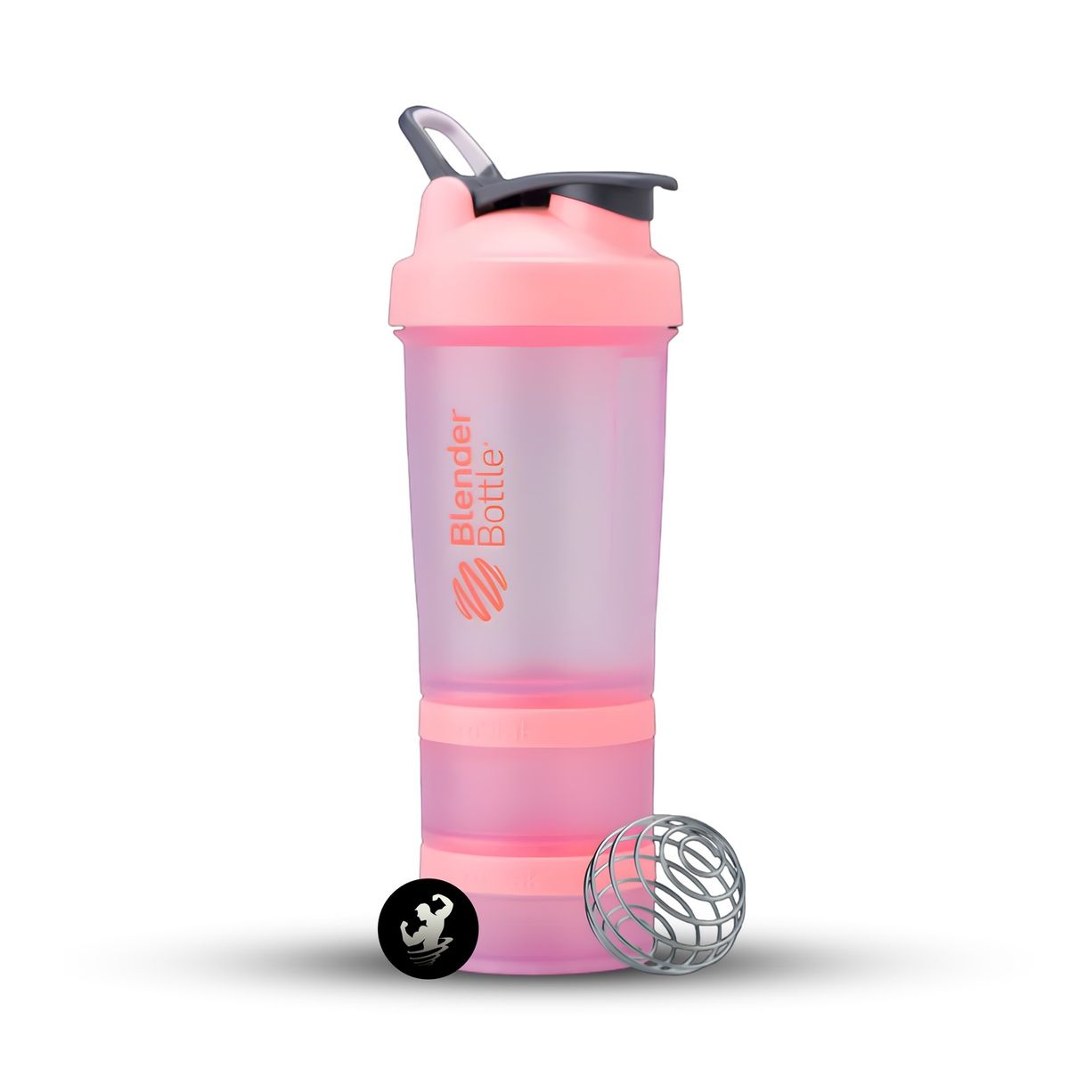 GENERICO - Shaker Blender Bottle - Prostak 22oz - Rosa
