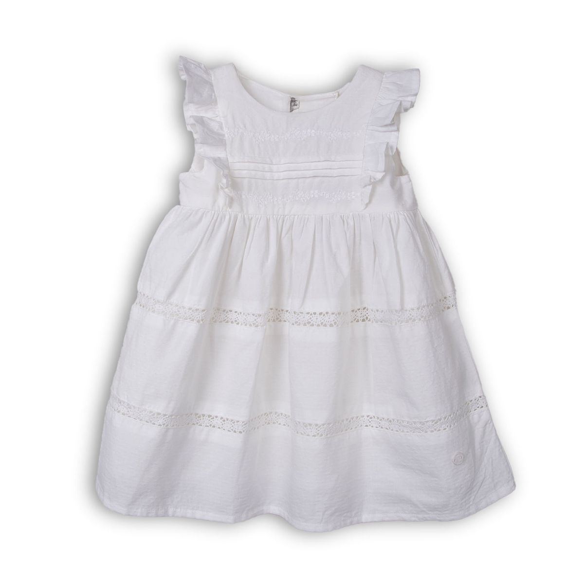 PILLIN - Vestido Bebé Niña PVC809-25BCO Blanco