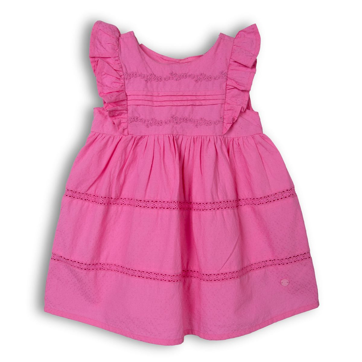PILLIN - Vestido Bebé Niña PVC809-25FUC Fucsia