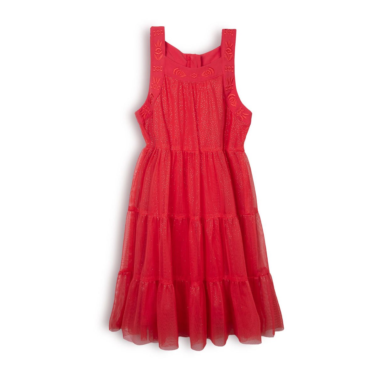 PILLIN - Vestido Niña PVC843-25ROJ Rojo