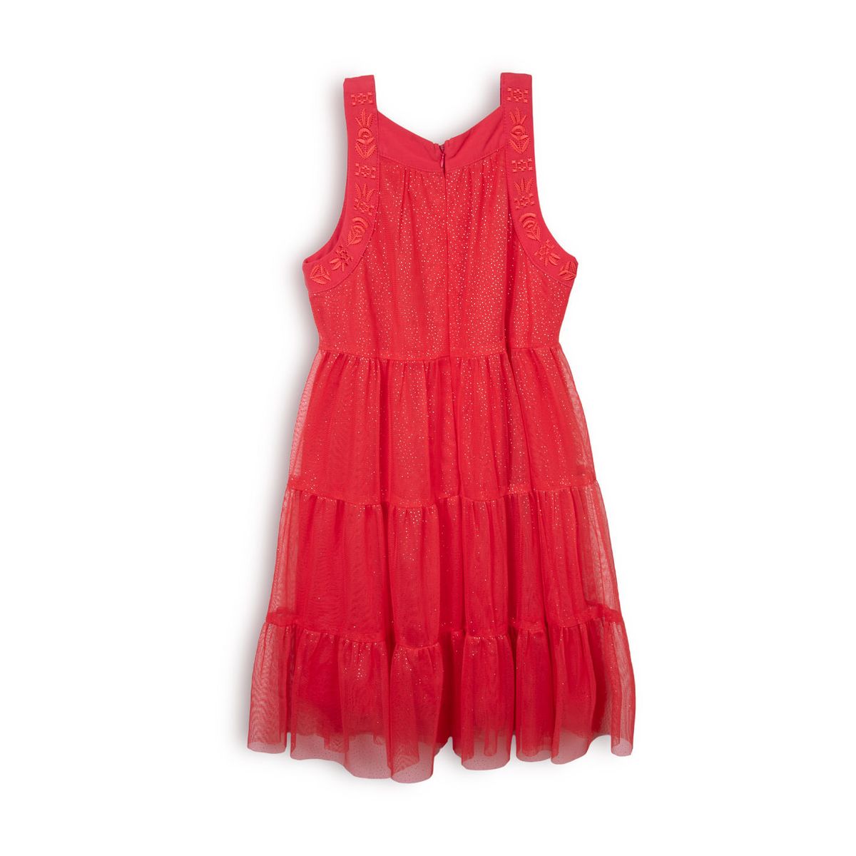 PILLIN - Vestido Niña PVC843-25ROJ Rojo