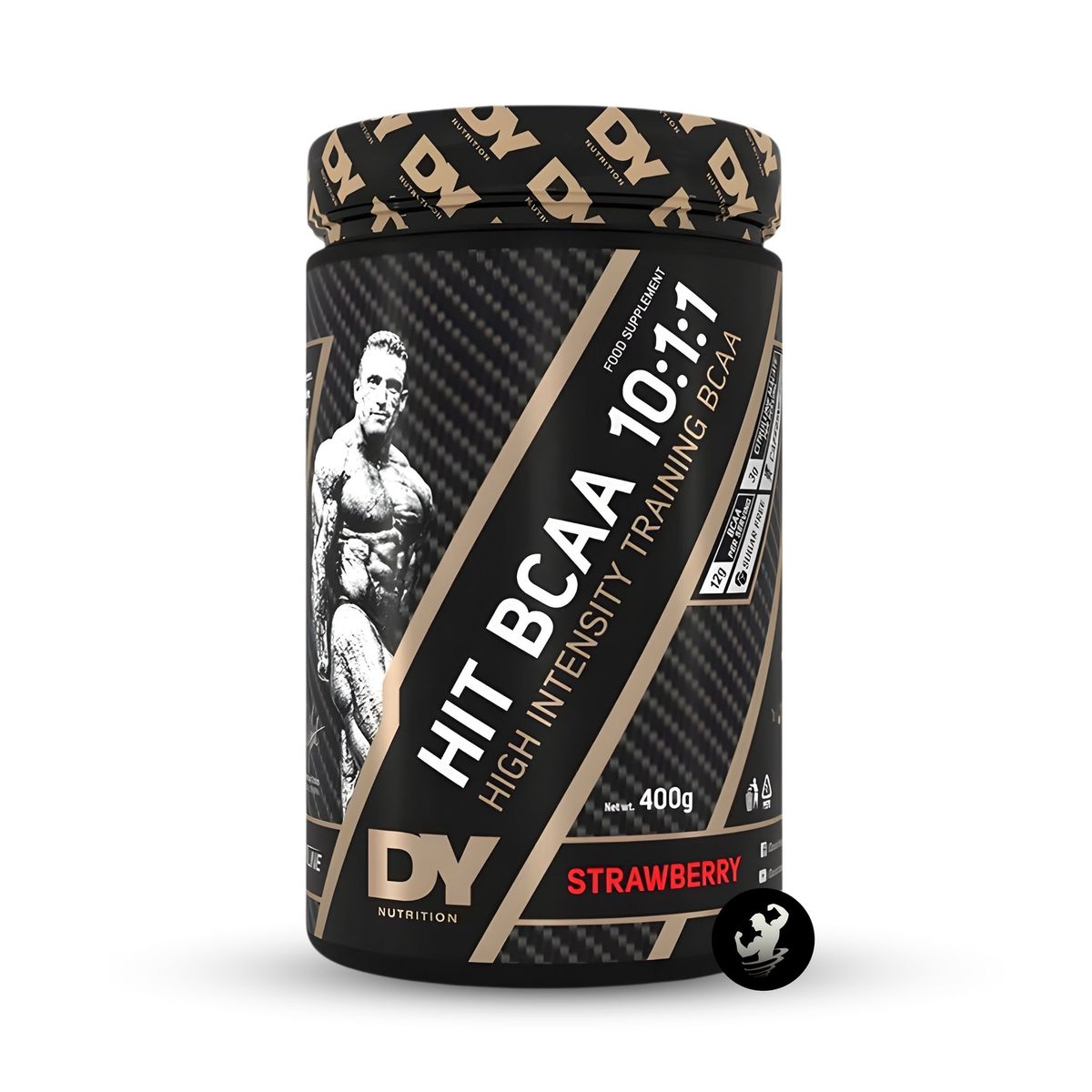 DORIAN YATES - Aminoácido HIT BCAA 10:1:1 Dorian Yates 40 serv - Strawberry