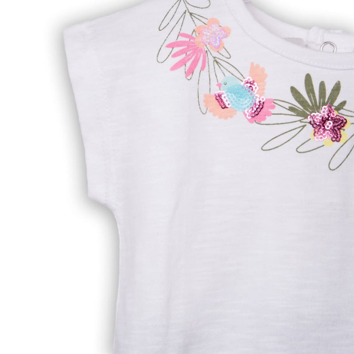 PILLIN - Polo Bebé Niña PVC634-25BCO Blanco