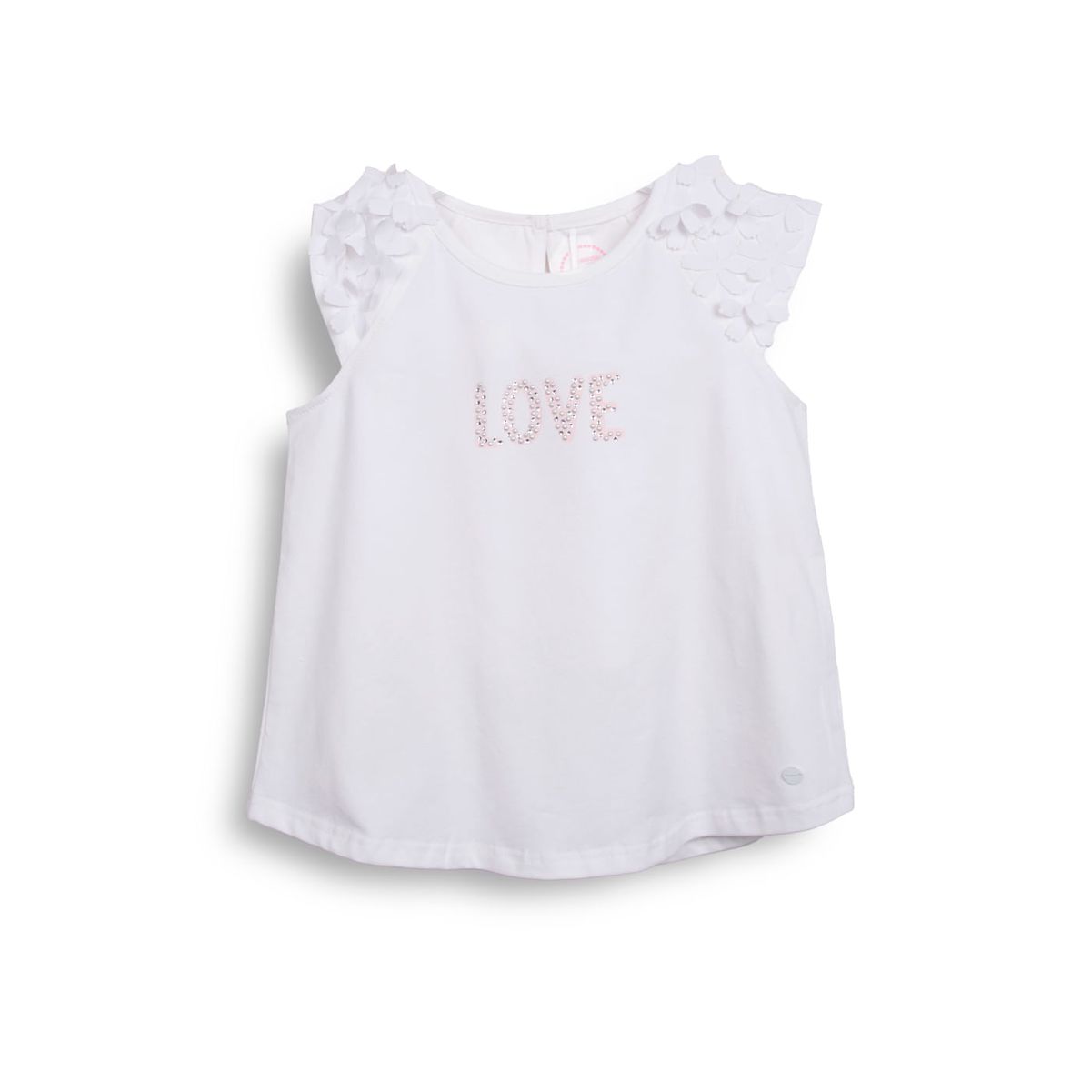 PILLIN - Polo Niña PVC661-25BCO Blanco