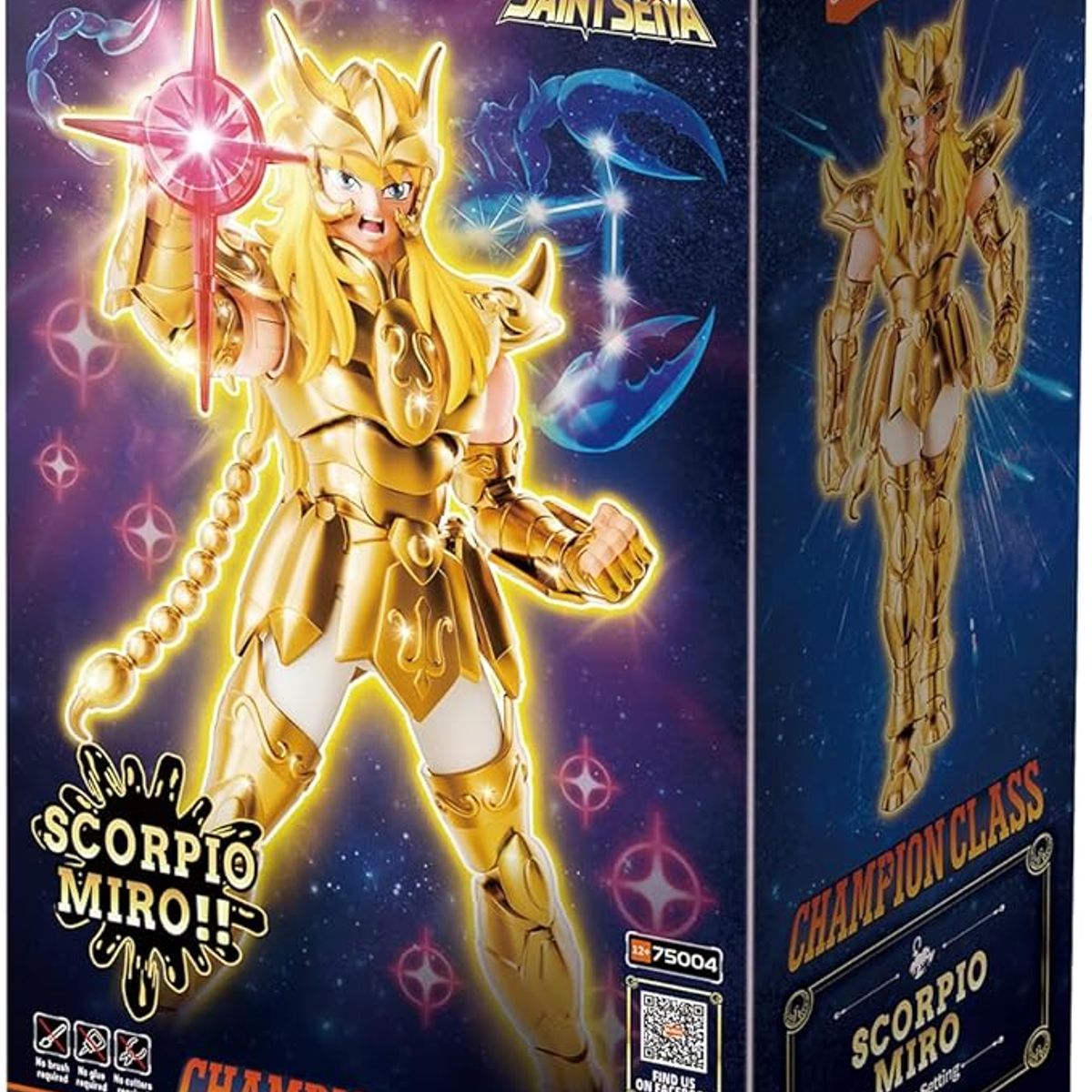 HASBRO - Saint Seiya Scorpio Miro Champion Class Blokees