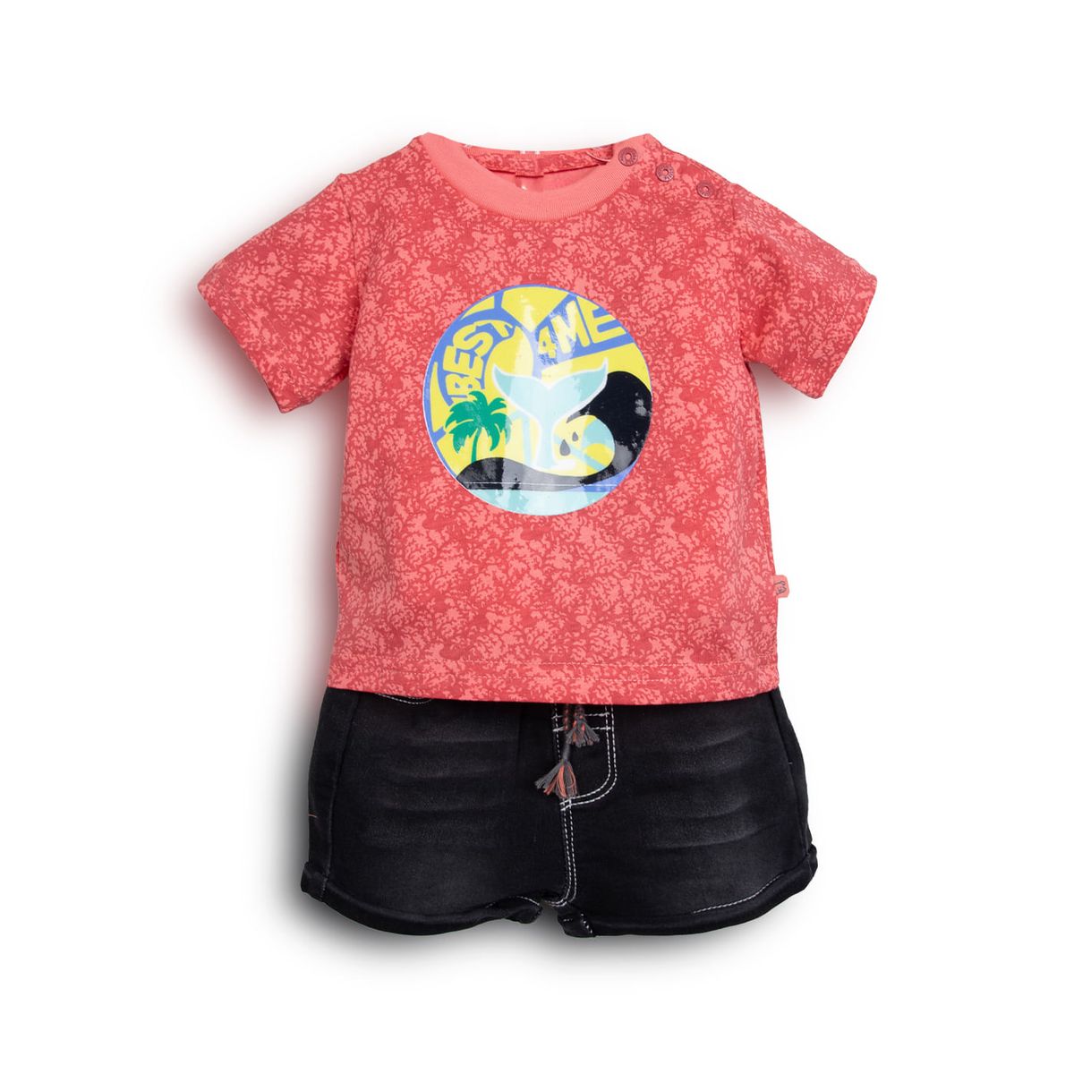 Pillin - Conjunto Bebe Niño PVC735-25COR Coral
