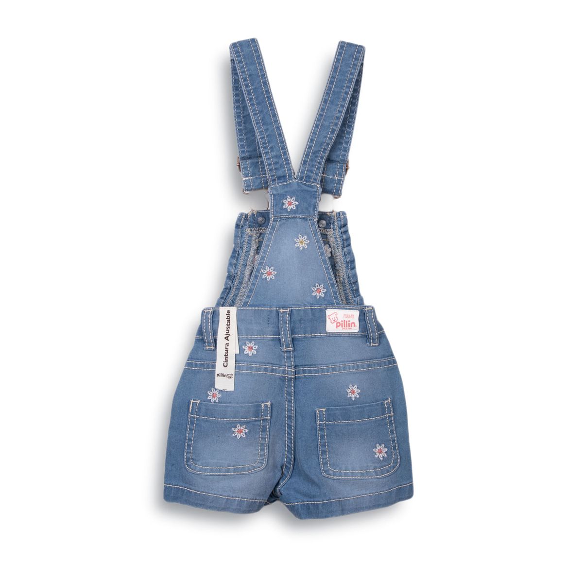 PILLIN - Overol Bebé Niña PVC746-25DEN Denim