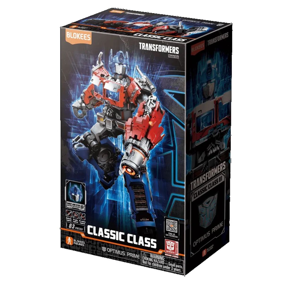 HASBRO - Transformers Classic Class Optimus Prime 01 Rise of the Beasts Blokees